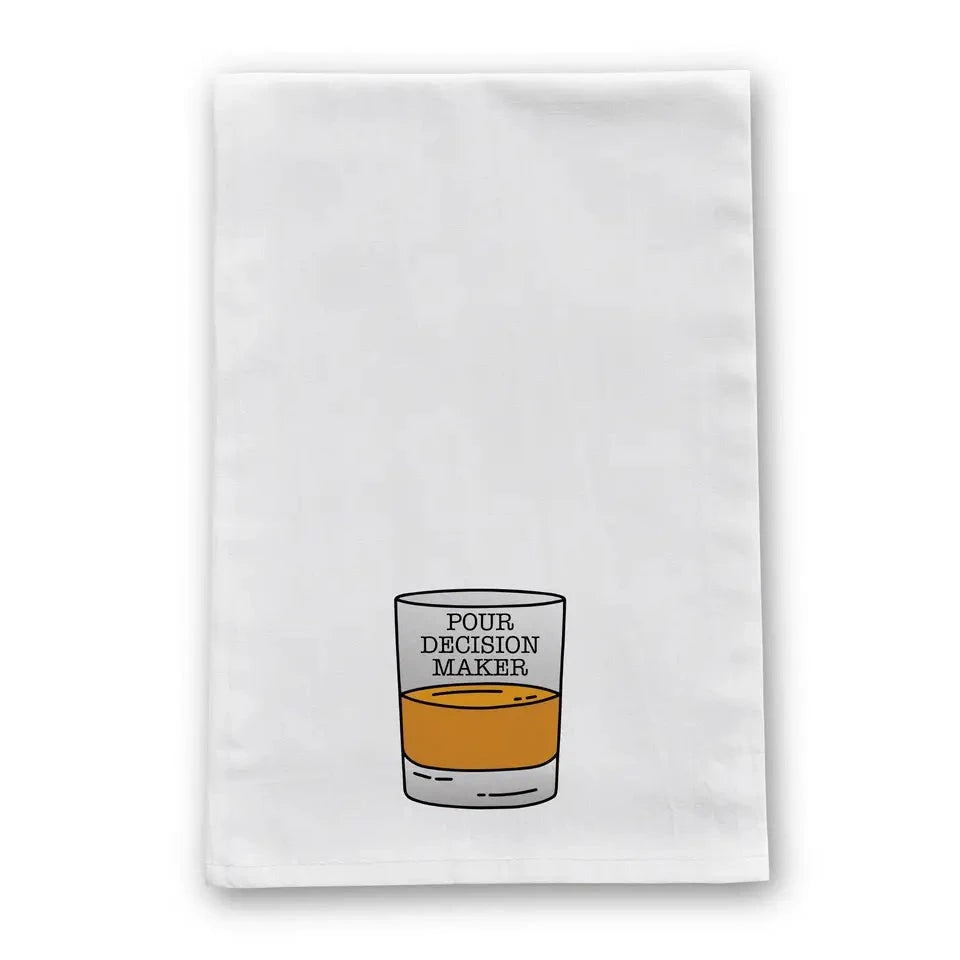 Pour Decision Maker Tea Towel - Barrel Down South