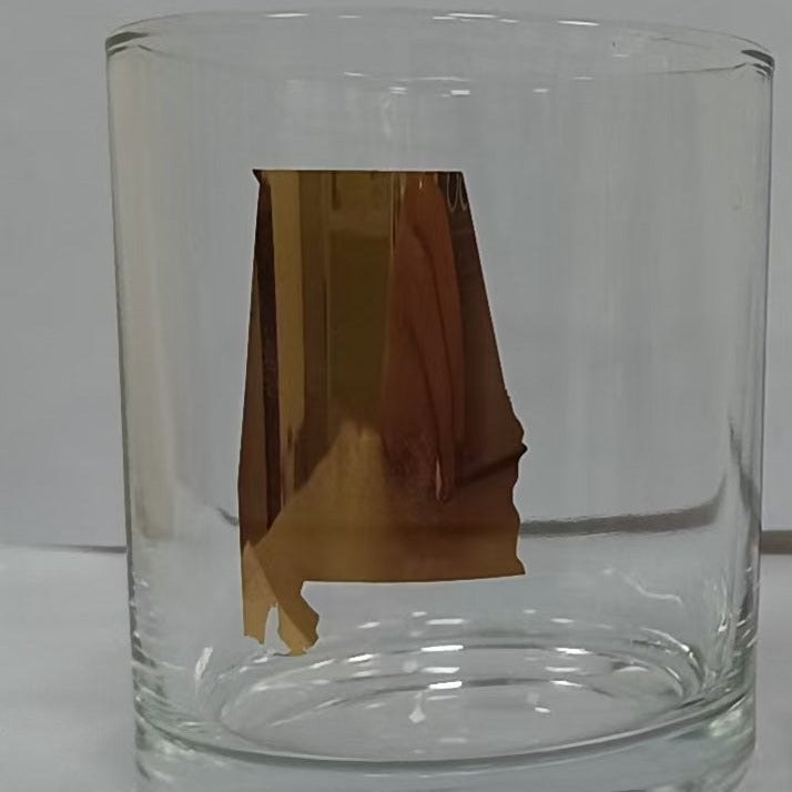 Gold Alabama Candle - Fresh Blackberry Fragrance - Barrel Down South
