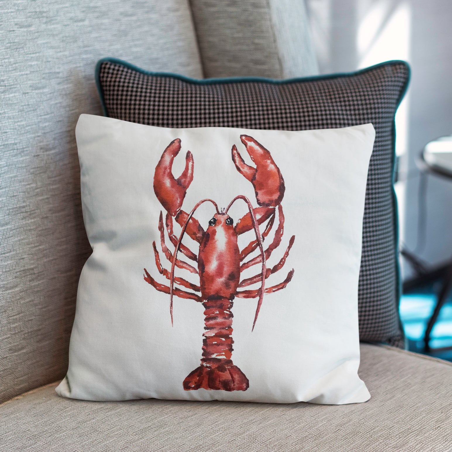 Lobster Costal Pillow - Barrel Down South