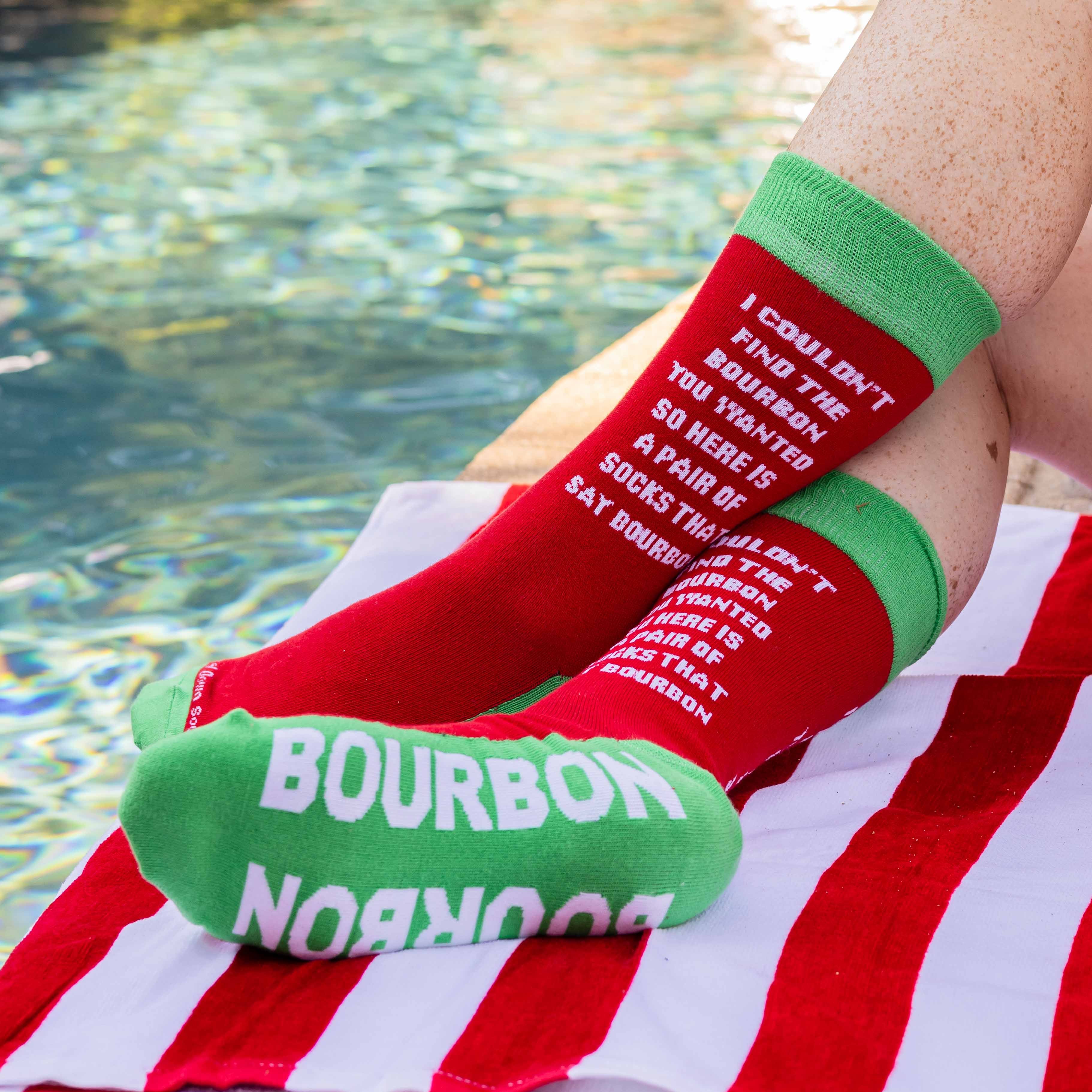 Couldn't Find the Bourbon You Wanted Socks - Barrel Down South