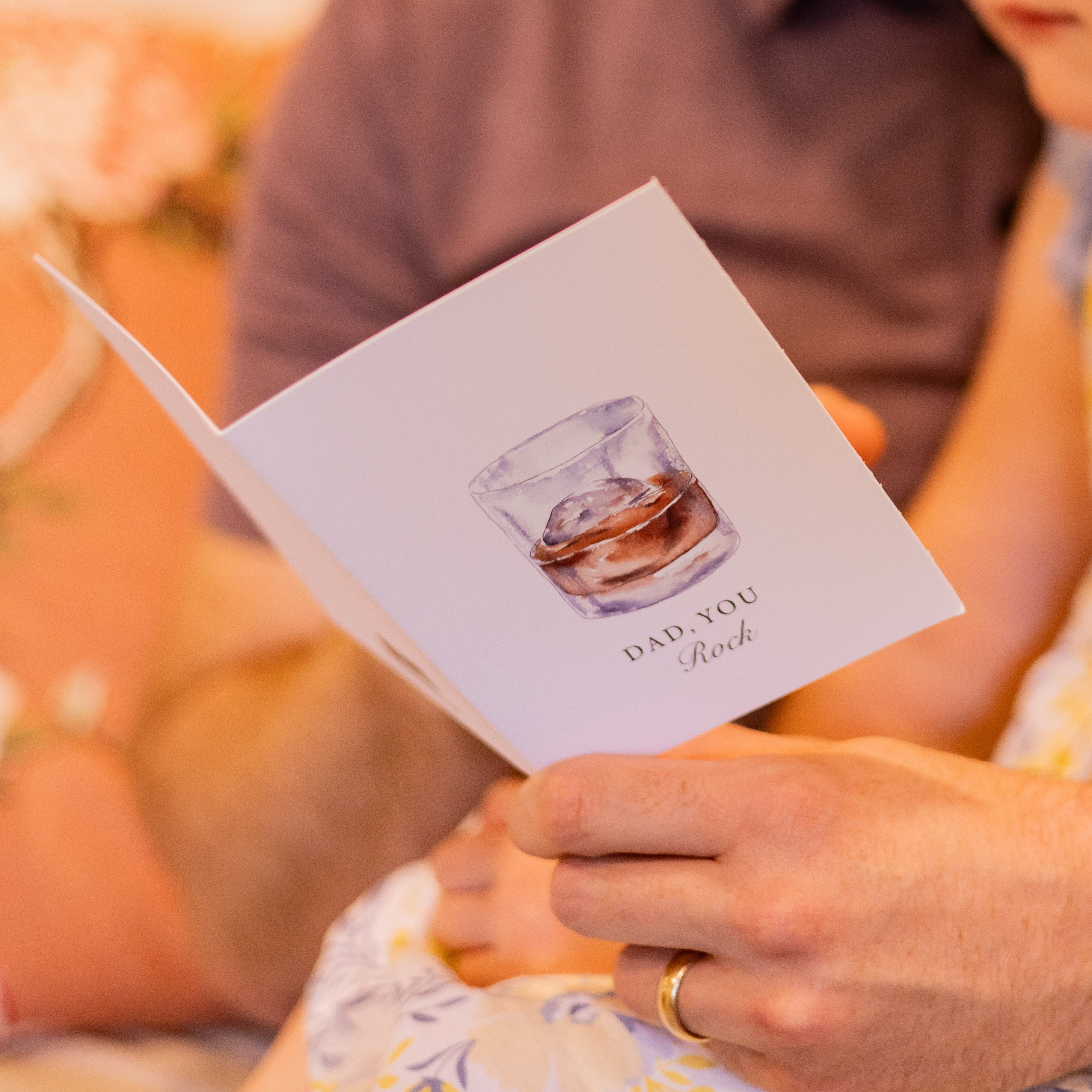 Dad You Rock Greeting Card - Barrel Down South