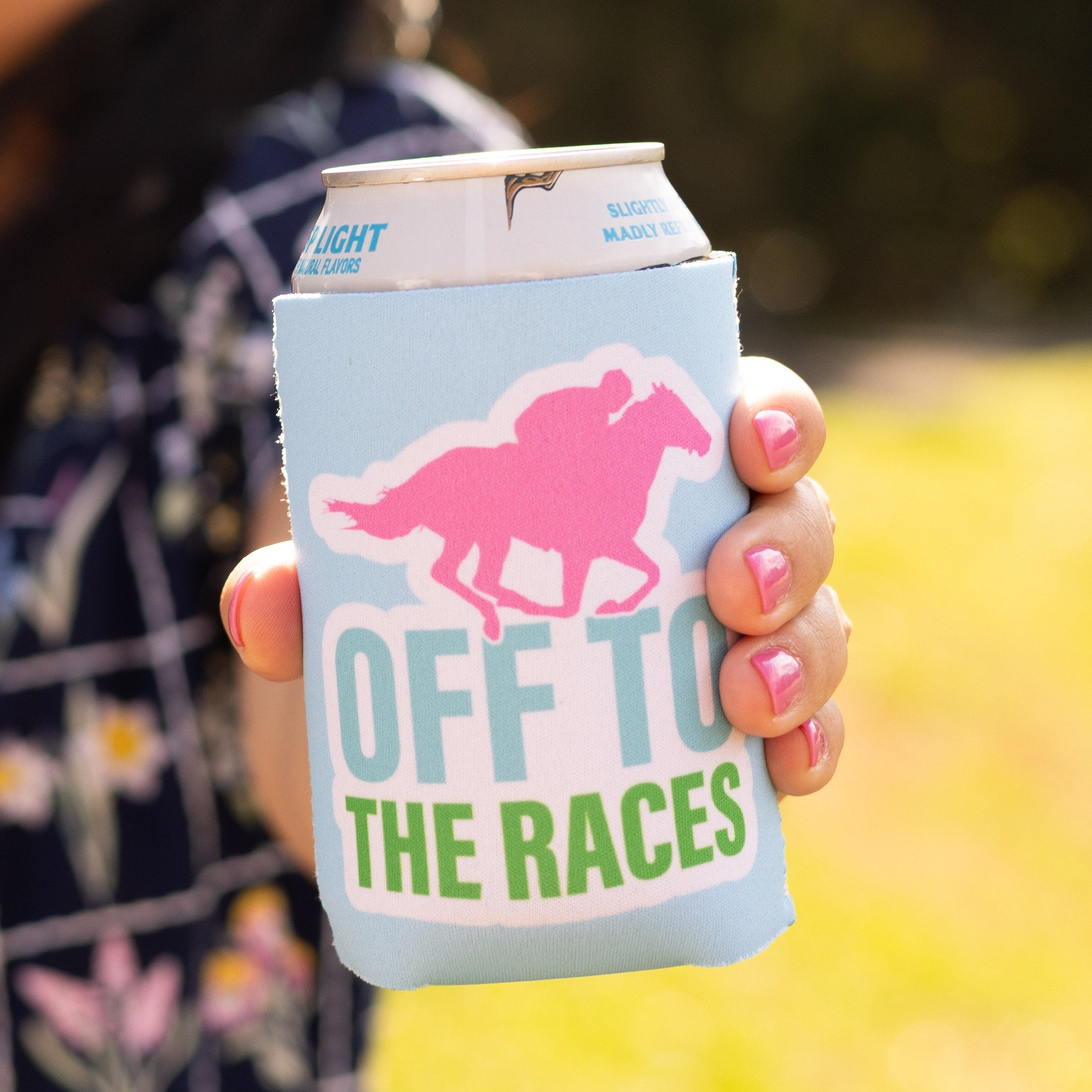 Off To The Races Can Cooler - Barrel Down South