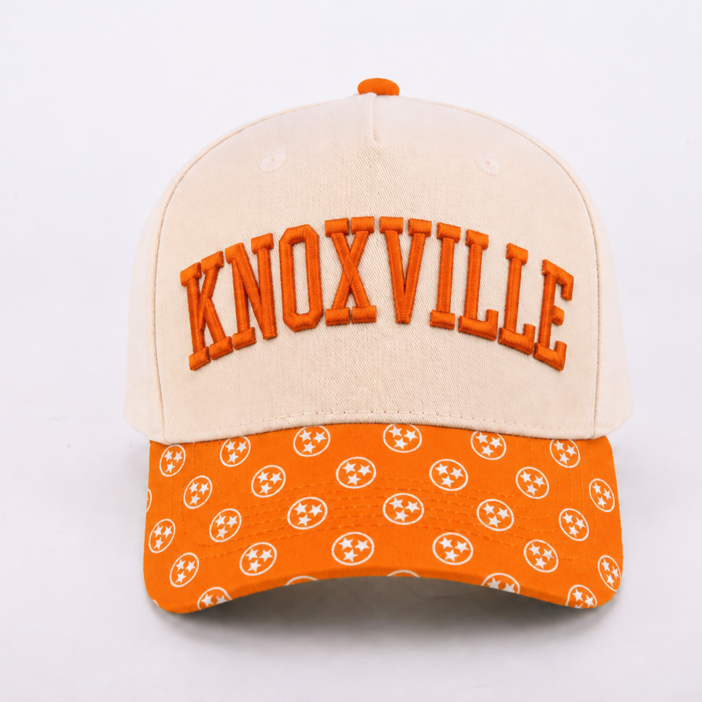 Knoxville Word Tri Star Tennessee Hat - Barrel Down South