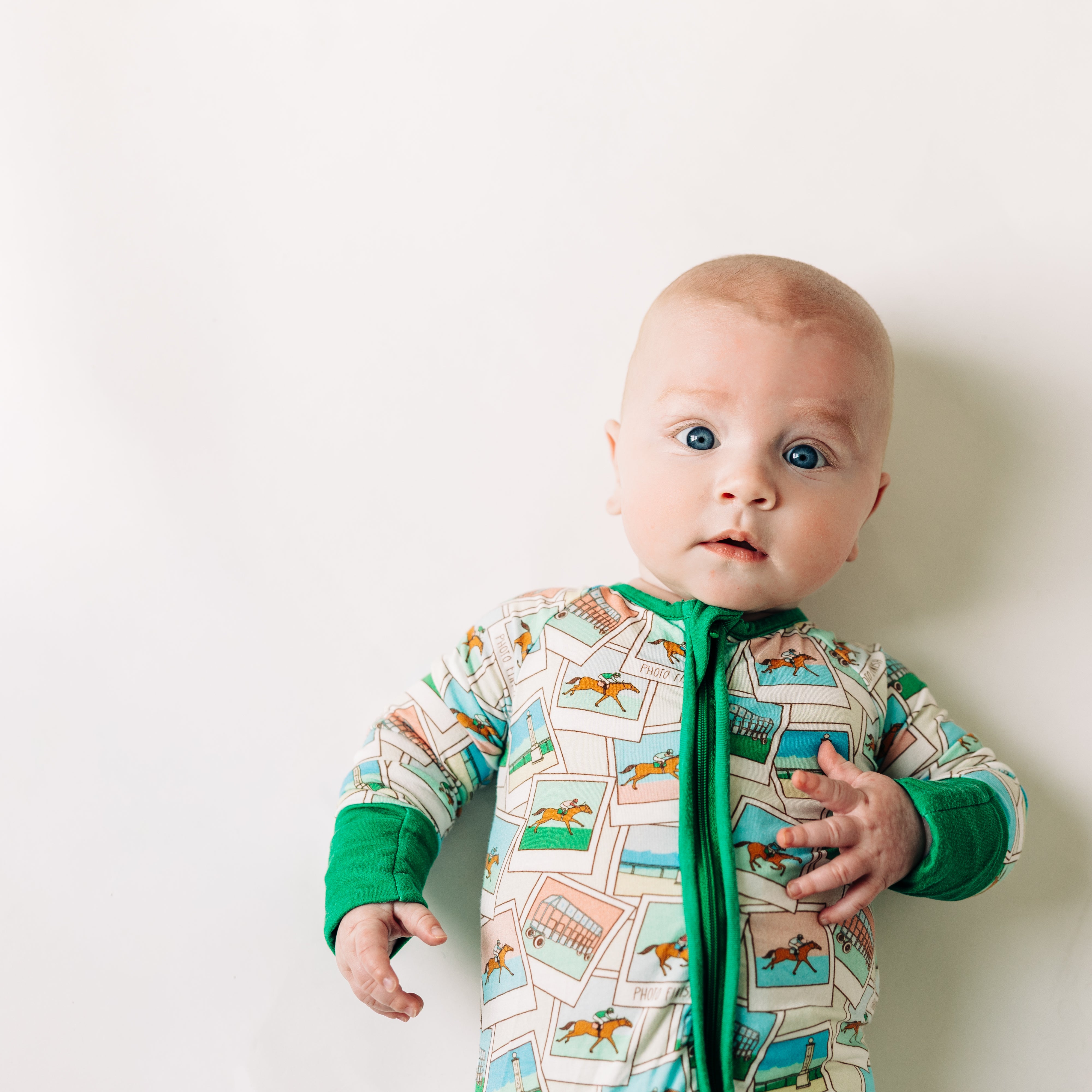 Photo Finish Unisex Kids Pajamas - Barrel Down South
