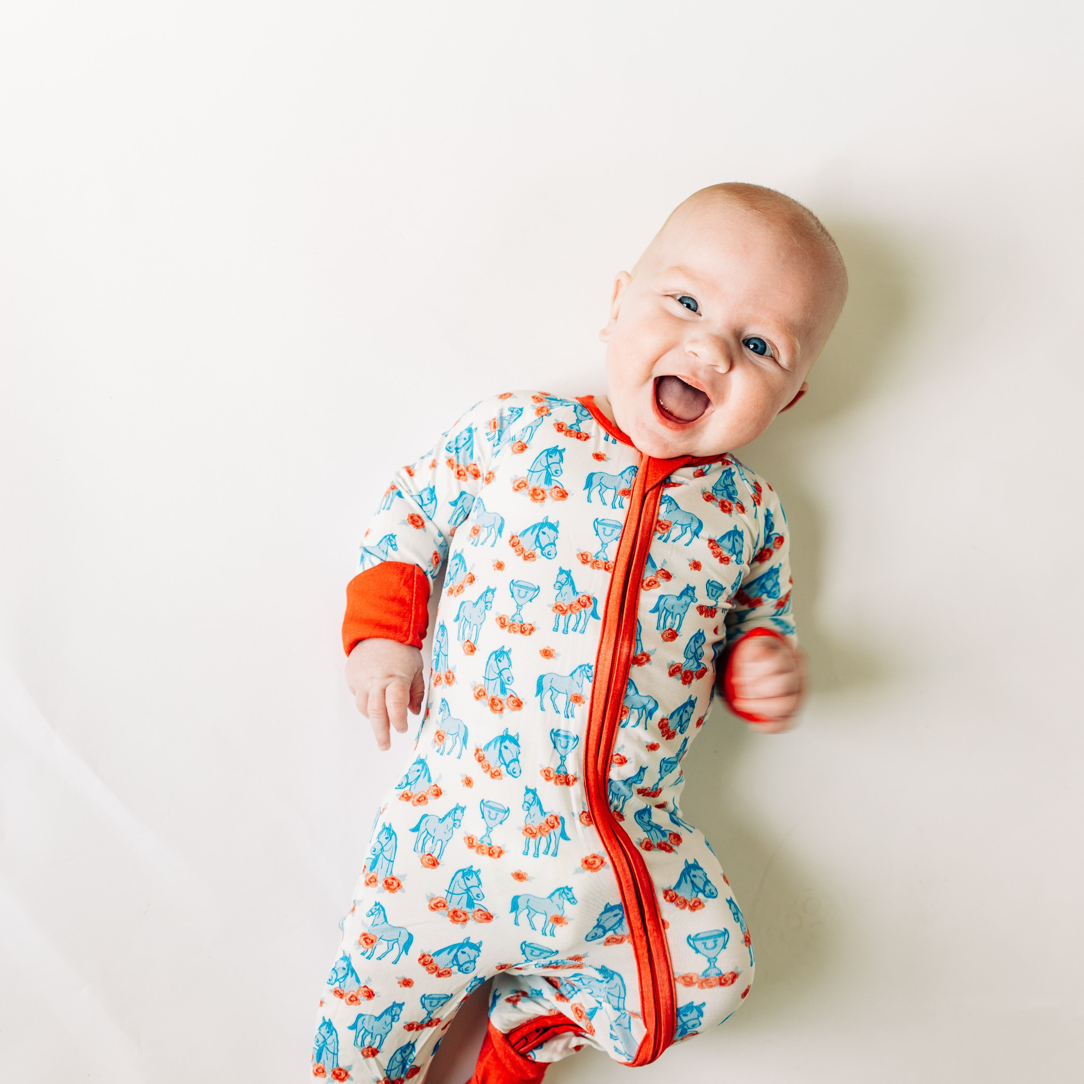 Winning Horse Unisex Kids Pajamas - Barrel Down South