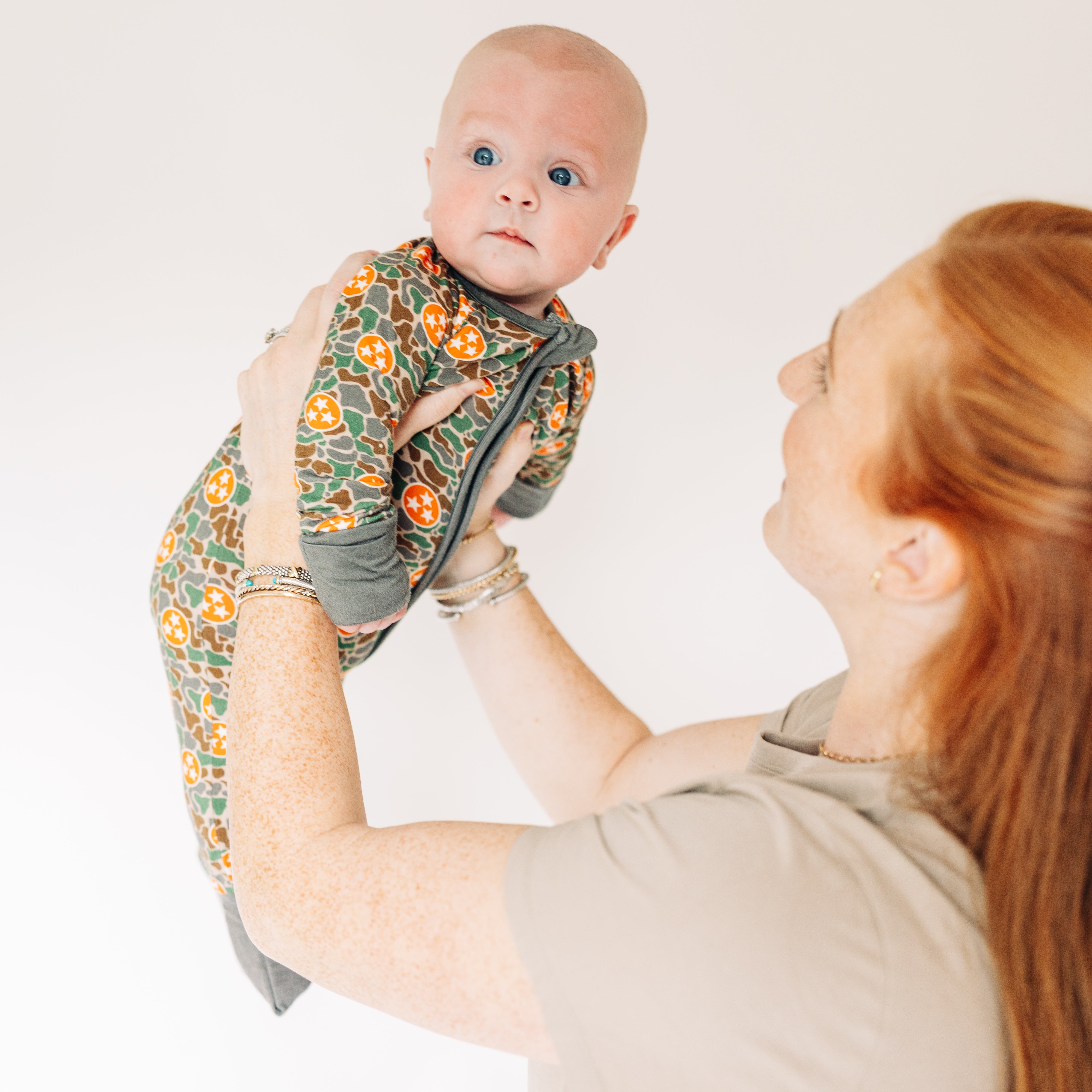 Camo Tri Star Unisex Kids Pajamas - Barrel Down South