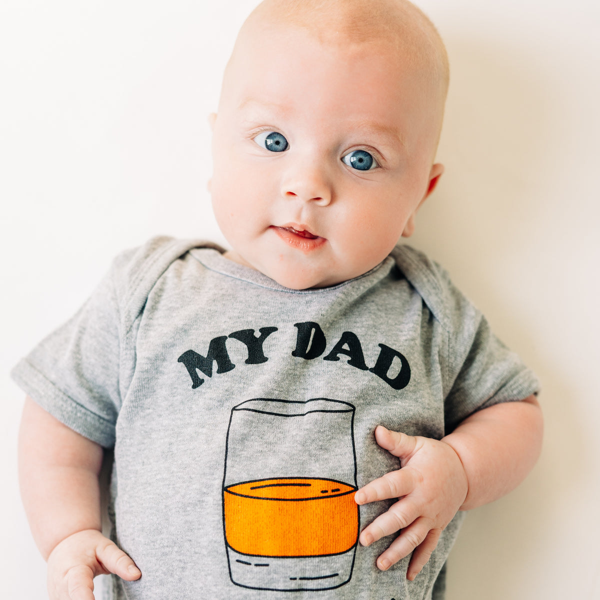 My Dad Is Neat Bourbon Unisex Kids' Onesie - Barrel Down South