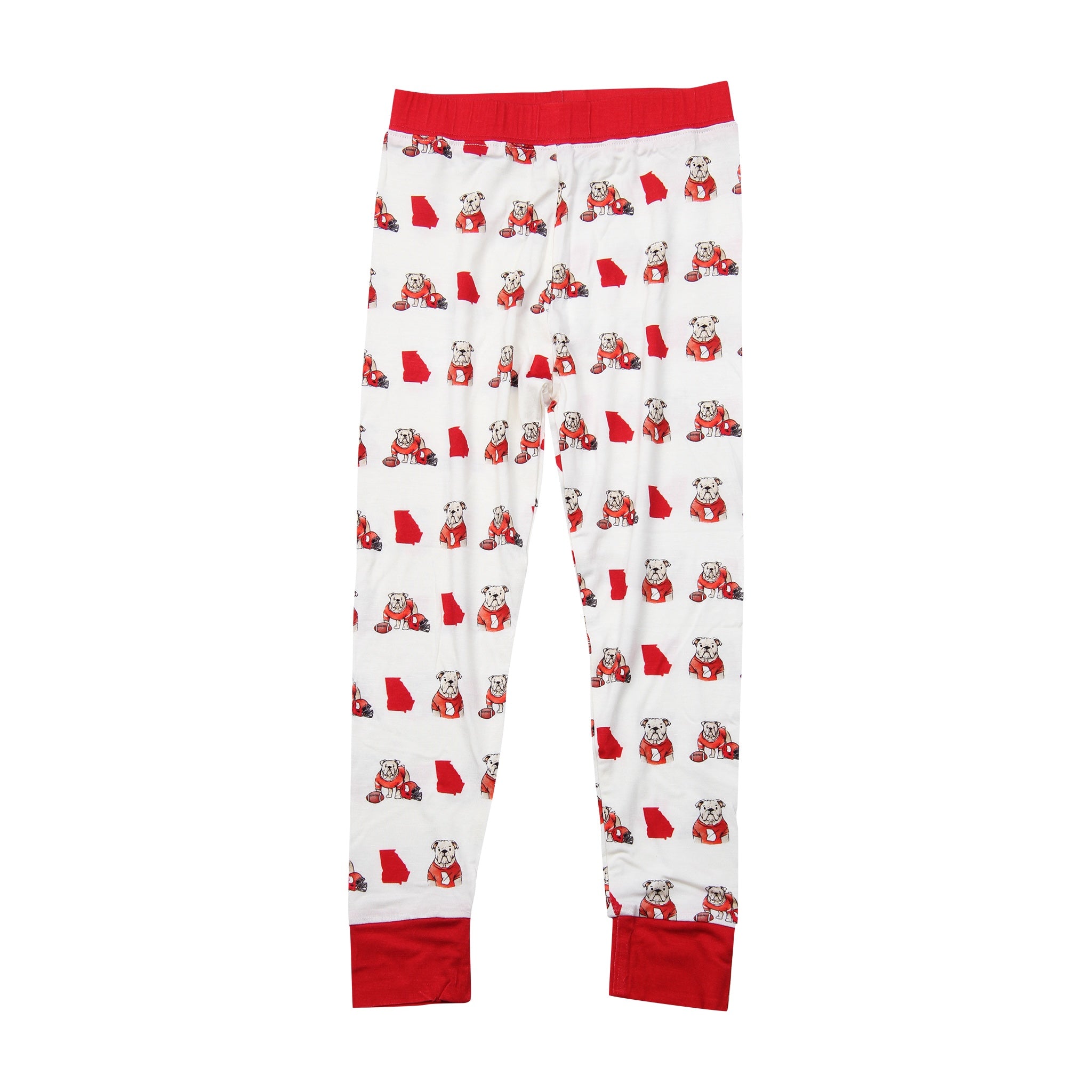 Georgia State Shape Unisex Kids Pajamas - Barrel Down South