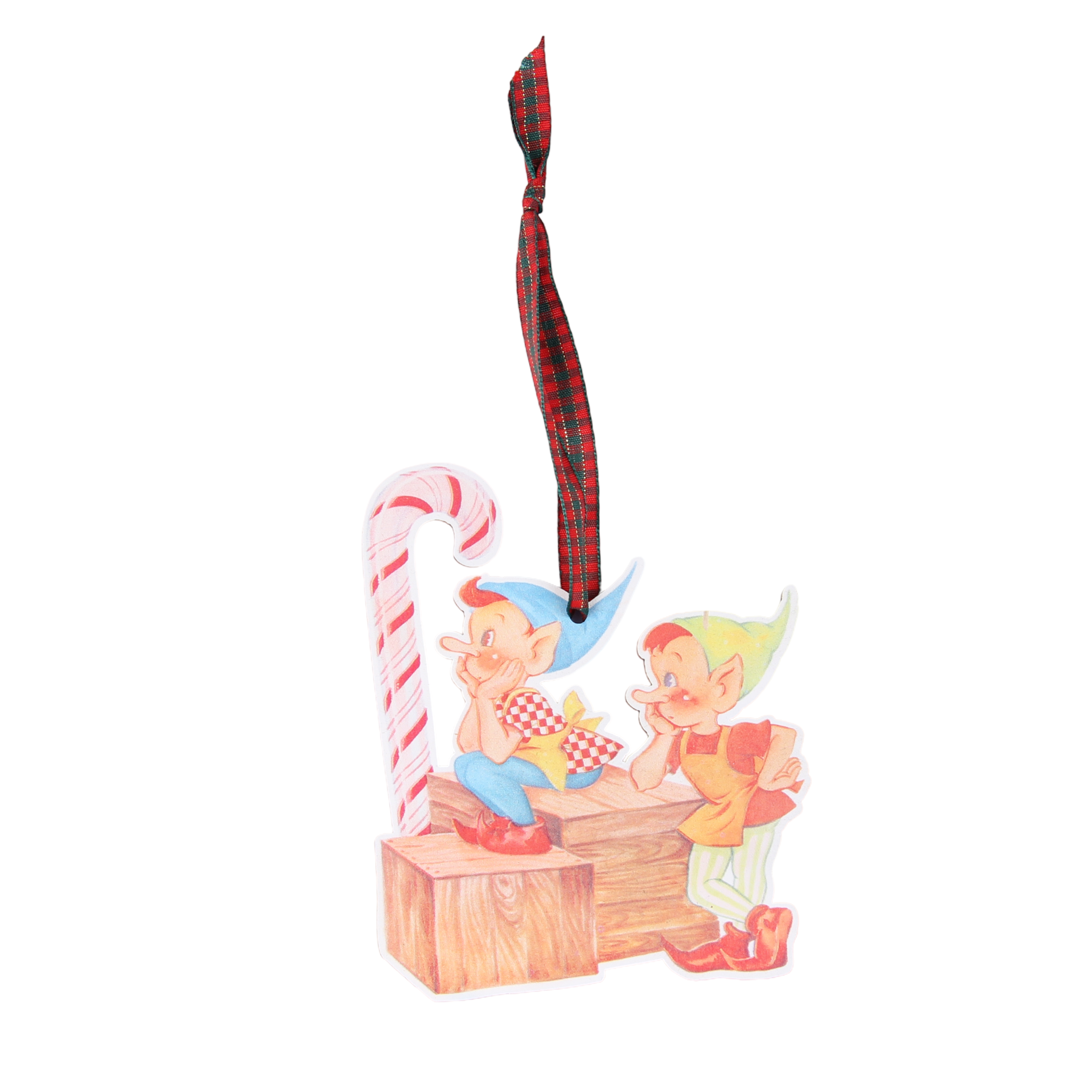 Elves Waiting Ornament - Barrel Down South
