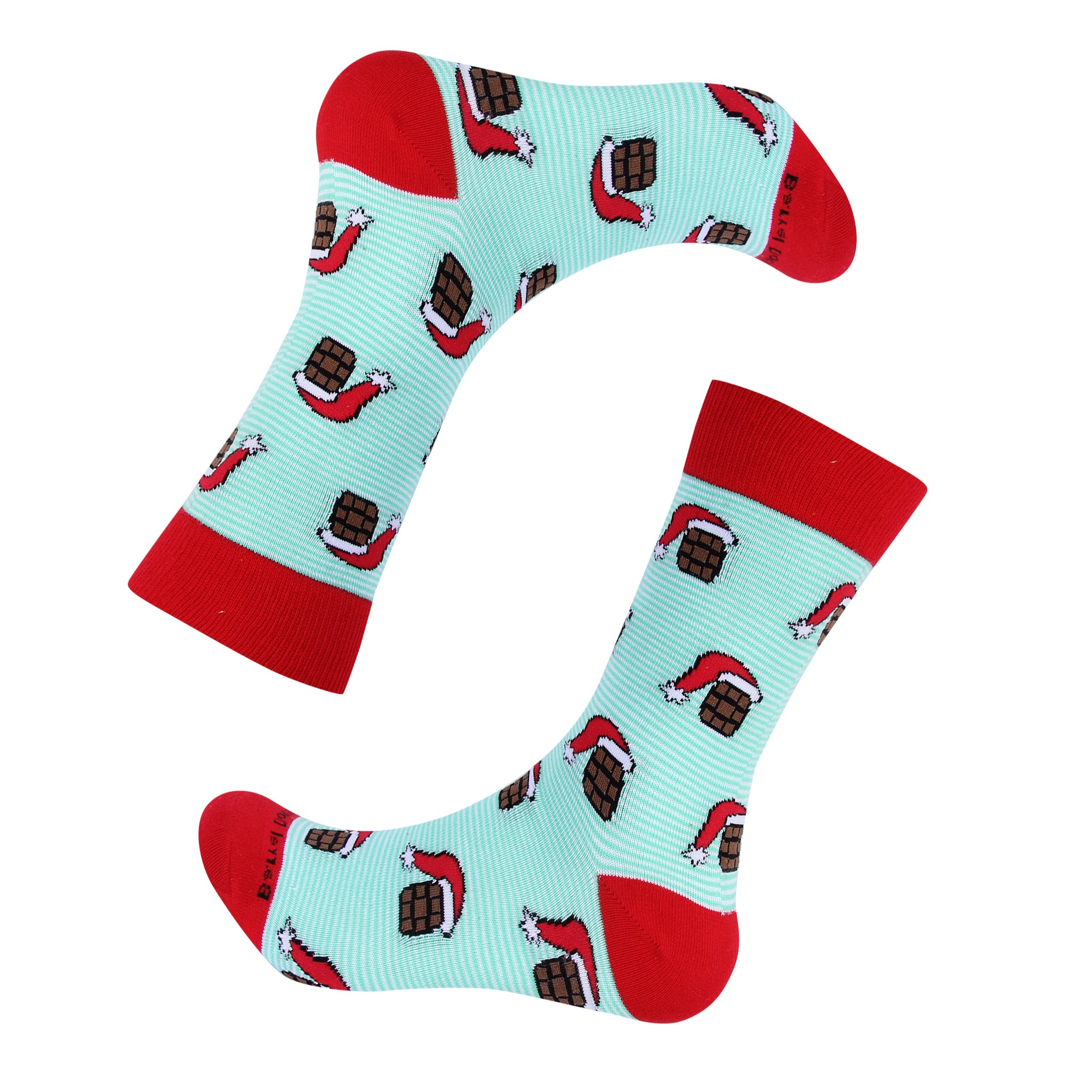 Bourbon Santa Hat Socks - Barrel Down South