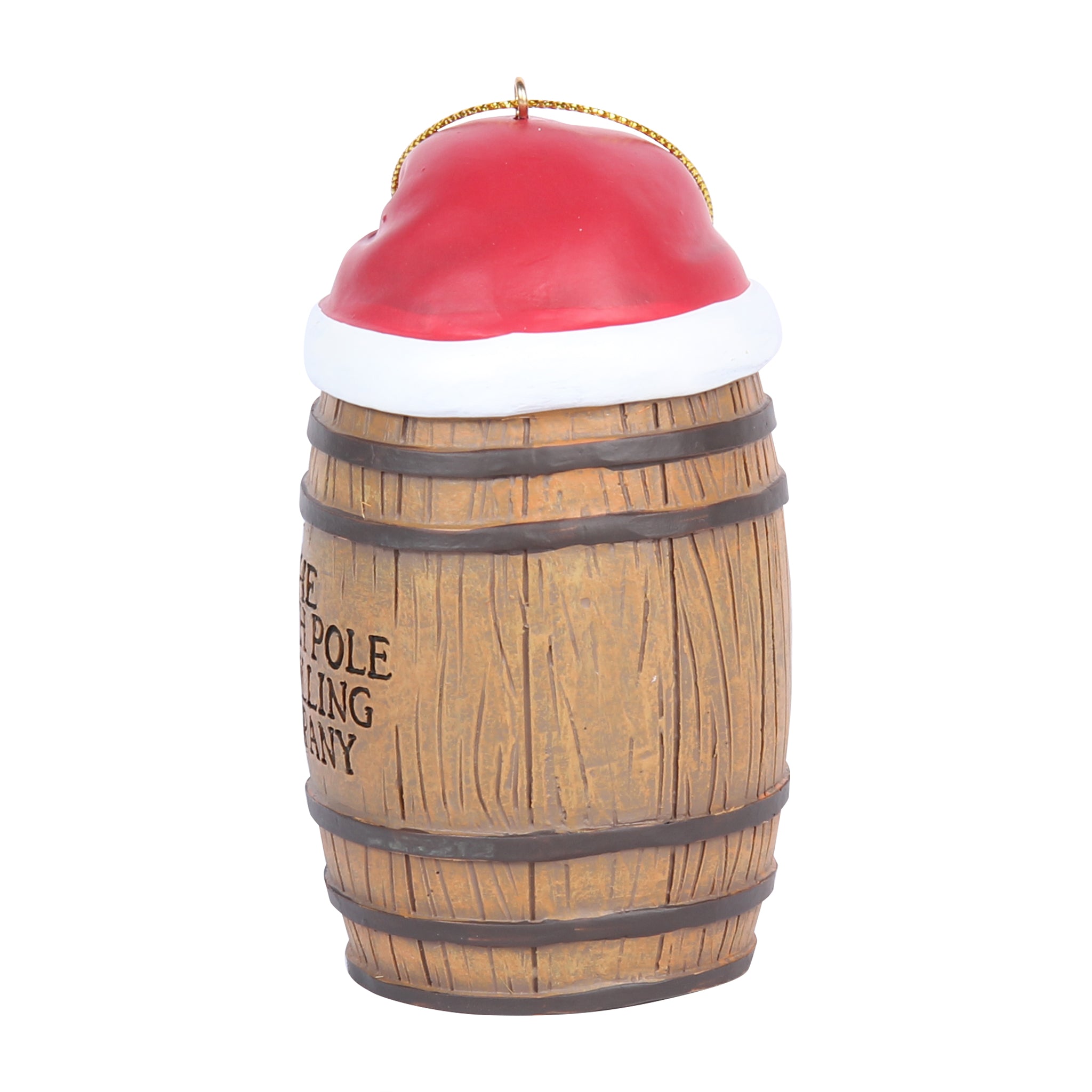 The North Pole Distilling Company Bourbon Barrel Ornament - Barrel Down South
