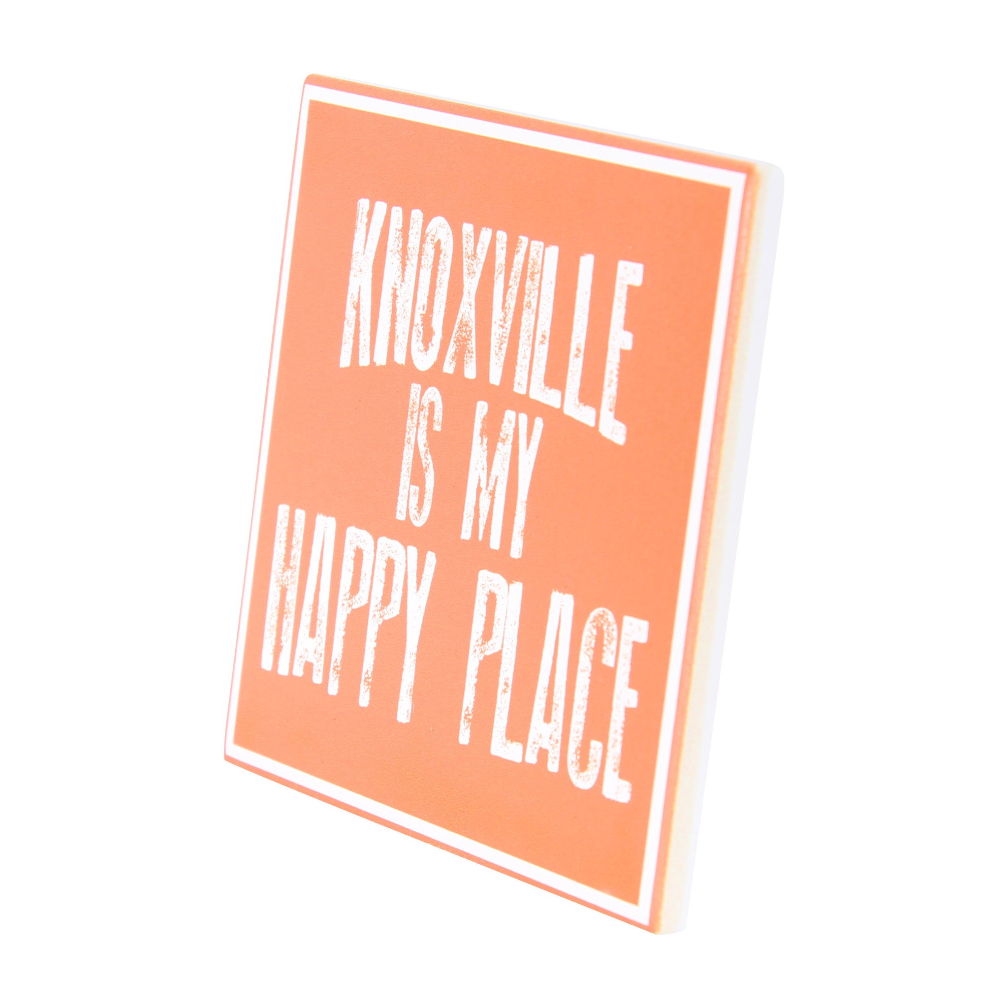 Knoxville is My Happy Place Ceramic Coaster - Barrel Down South