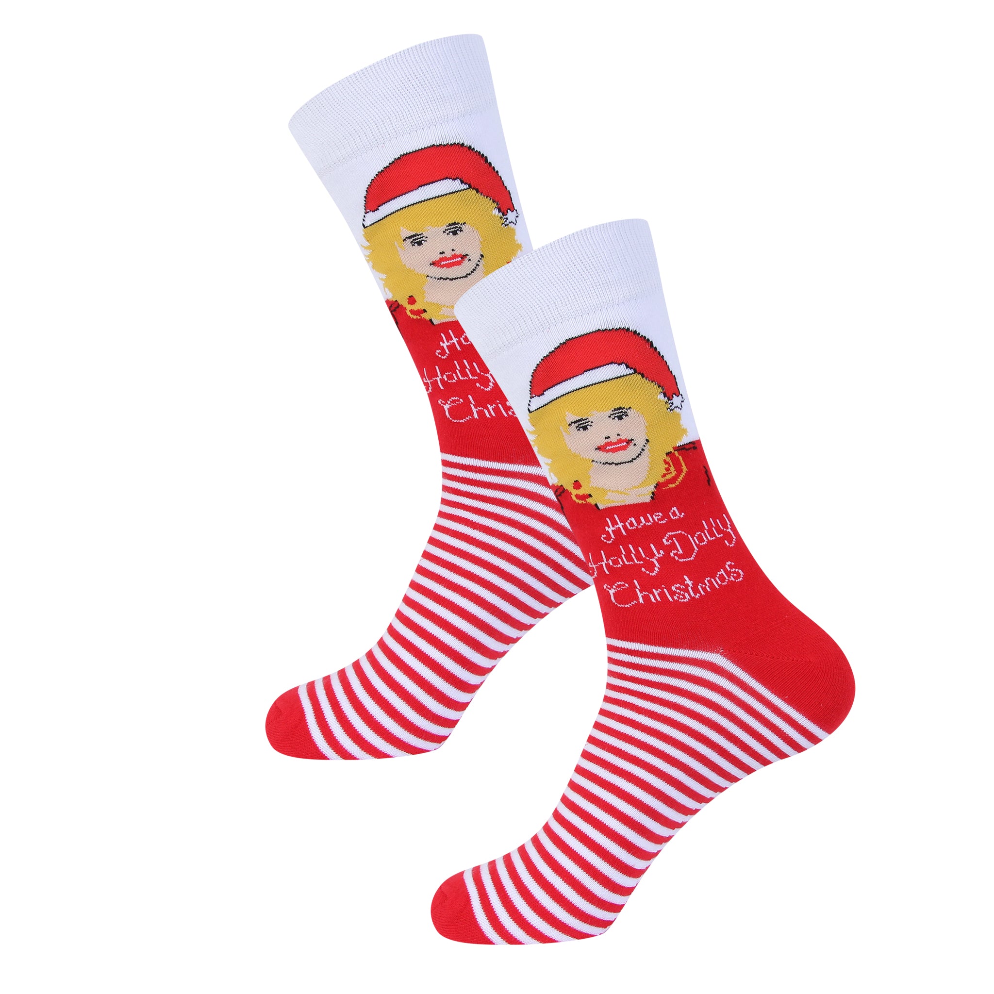Holly Dolly Christmas Socks - Barrel Down South
