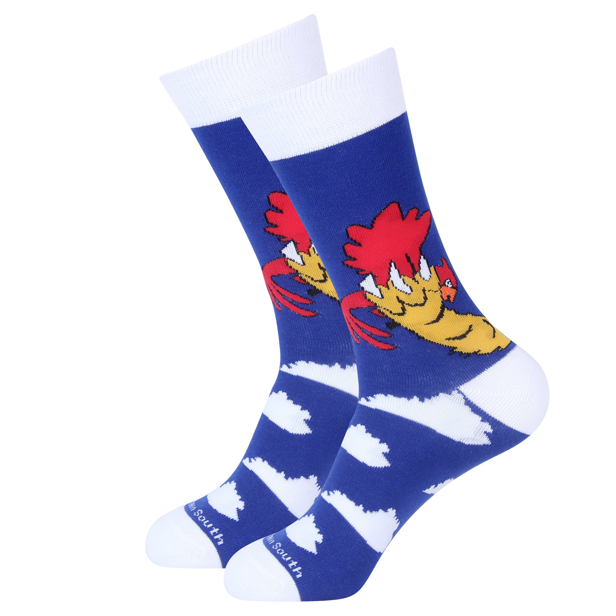 Wildcat Choking Cardinal Socks
