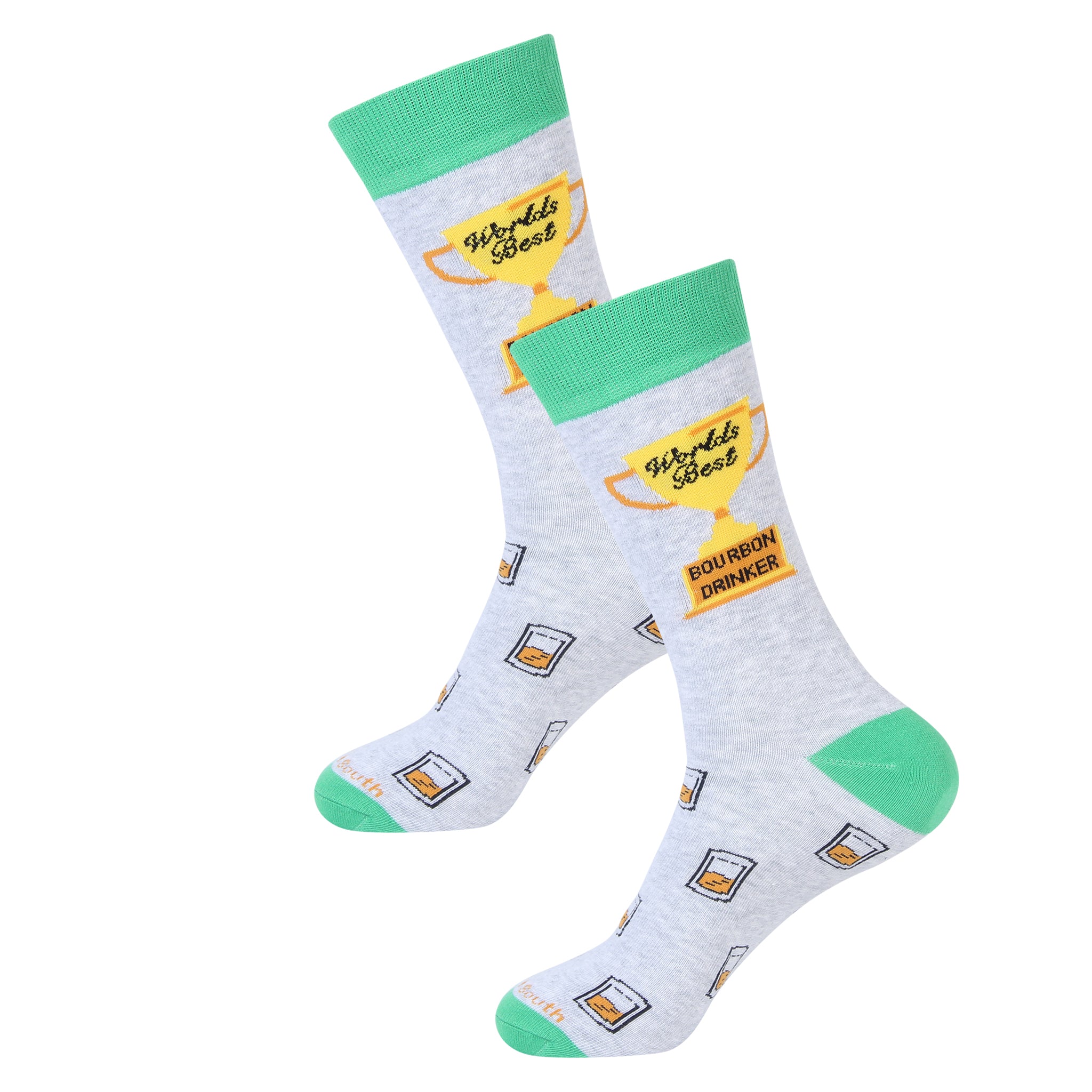 World's Best Bourbon Drinker Socks