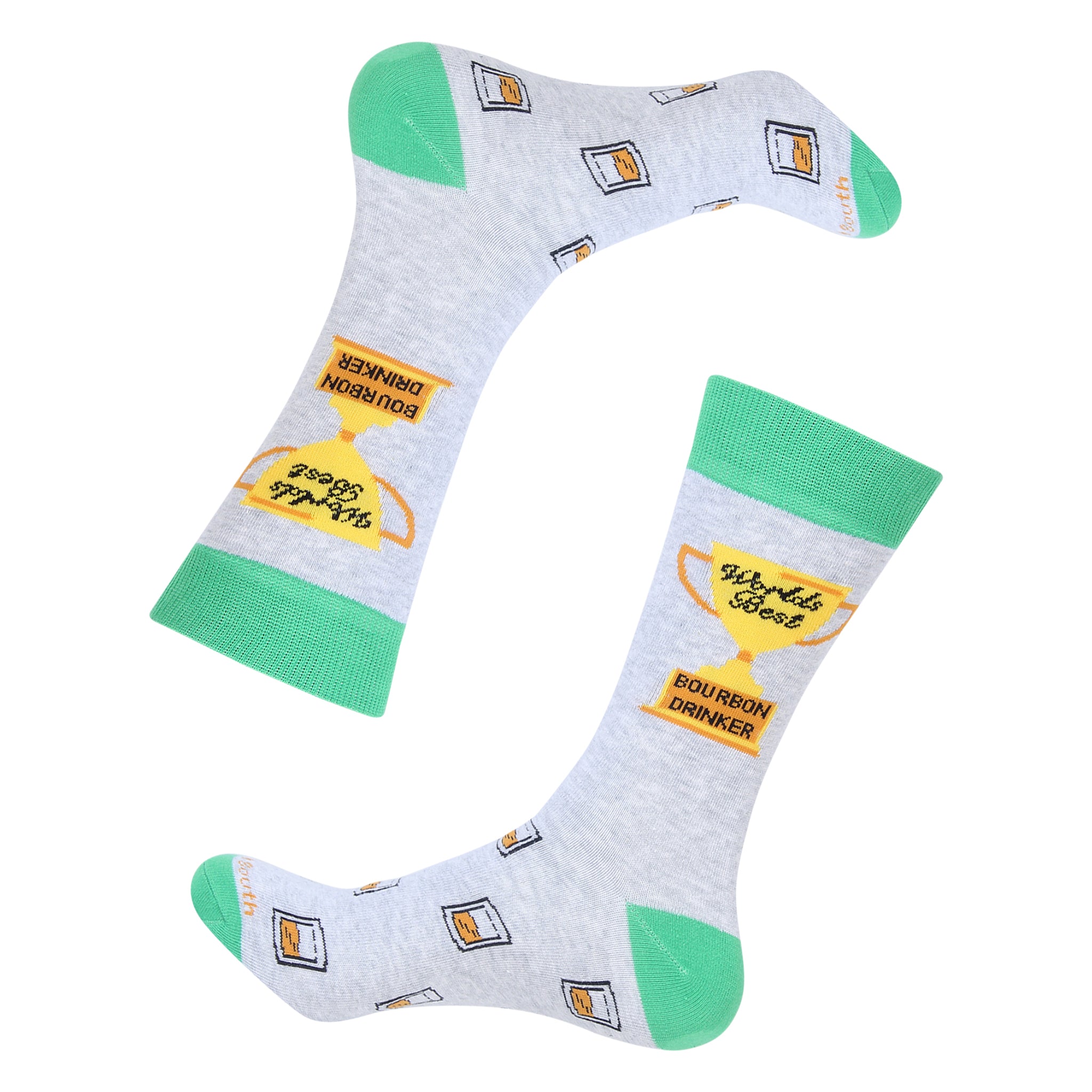 World's Best Bourbon Drinker Socks