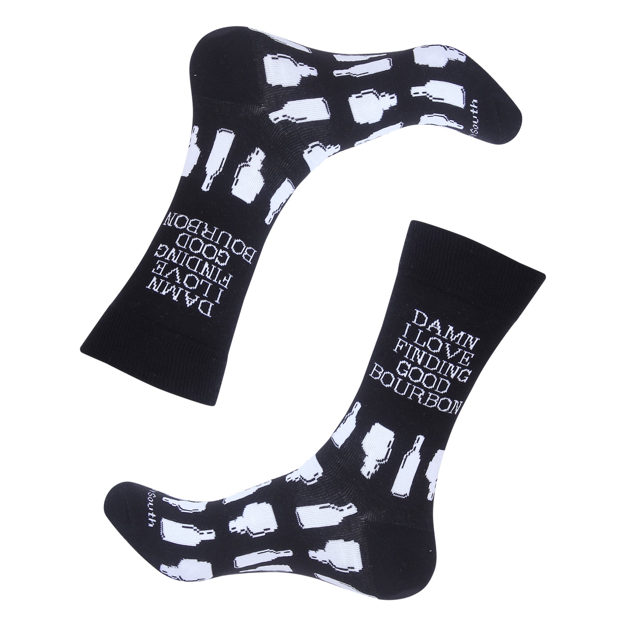 Damn I Love Finding Good Bourbon Socks