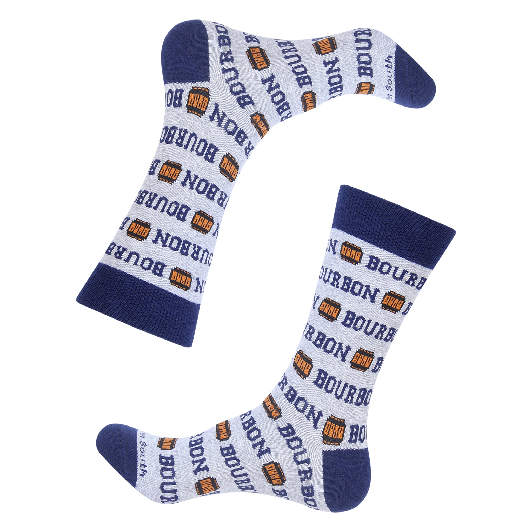 Bourbon Word Socks