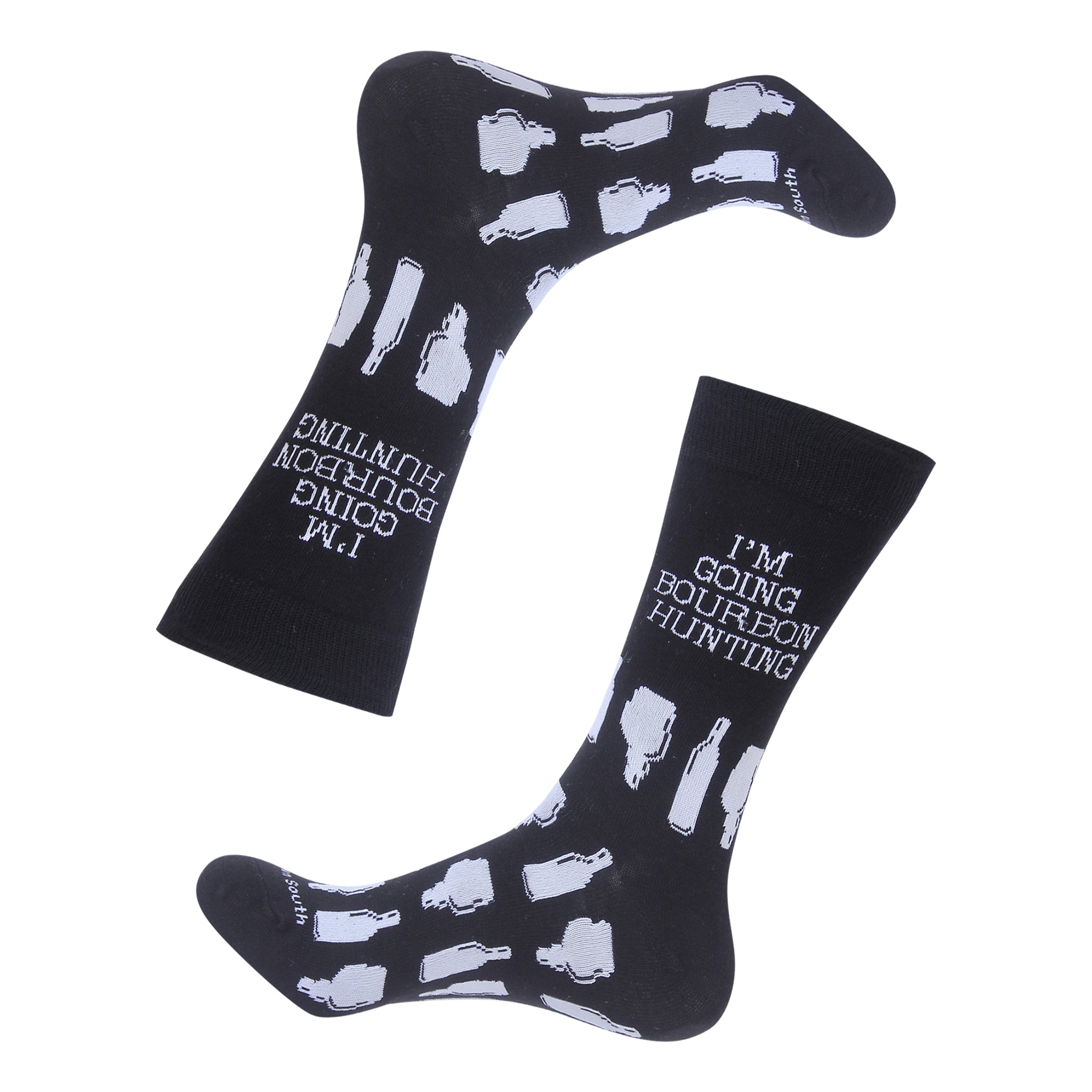 I'm Going Bourbon Hunting Socks