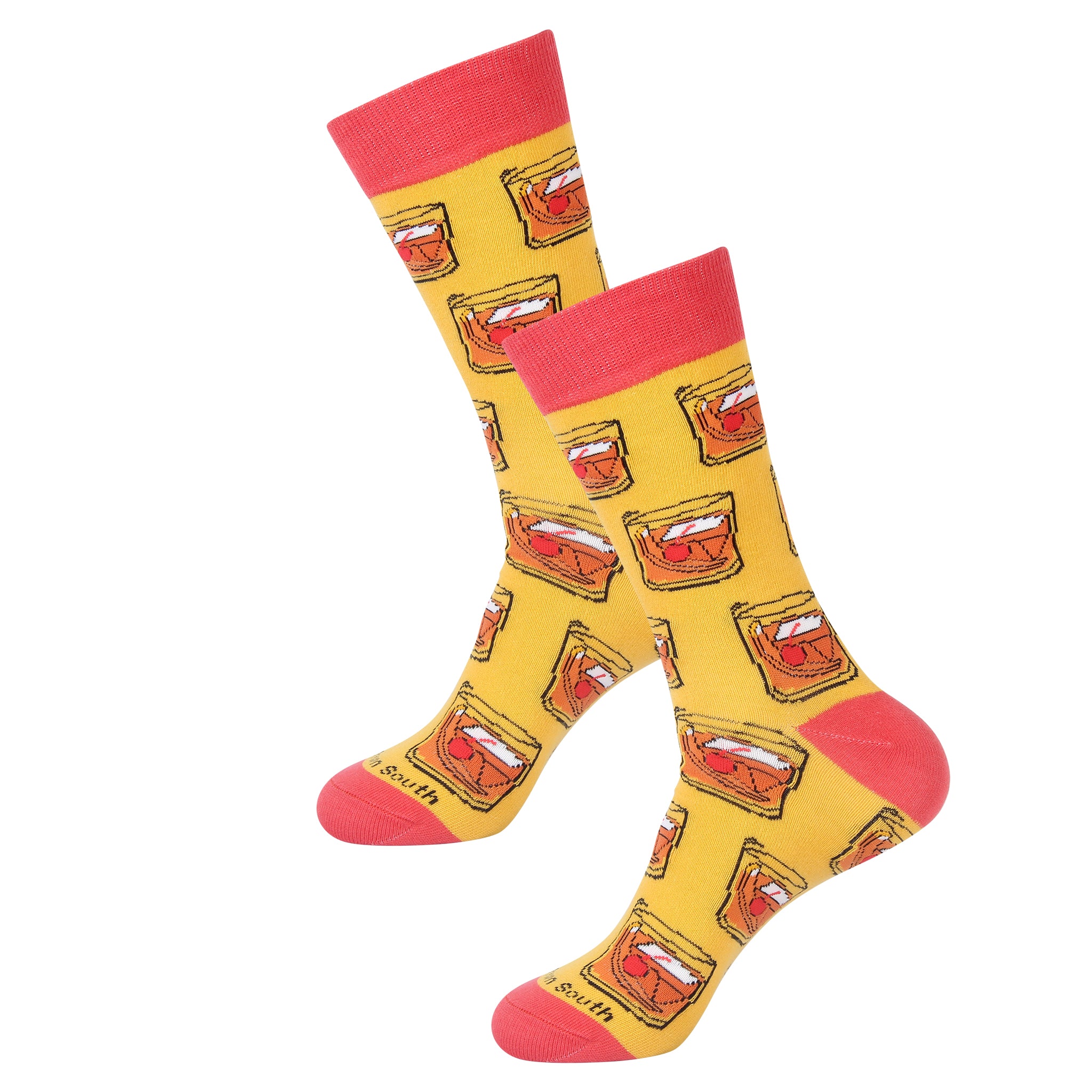 Yellow Old Fashioned Socks