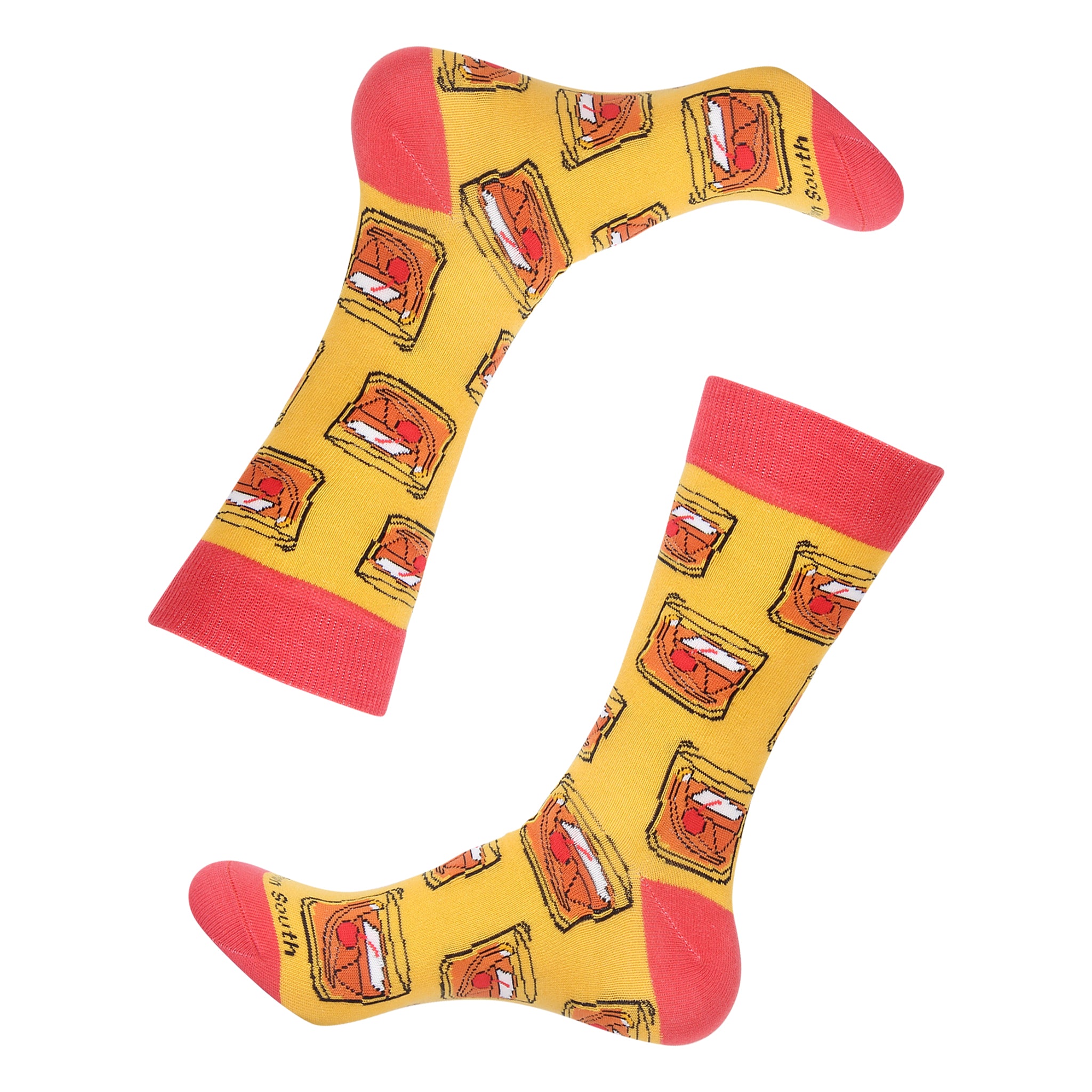 Yellow Old Fashioned Socks
