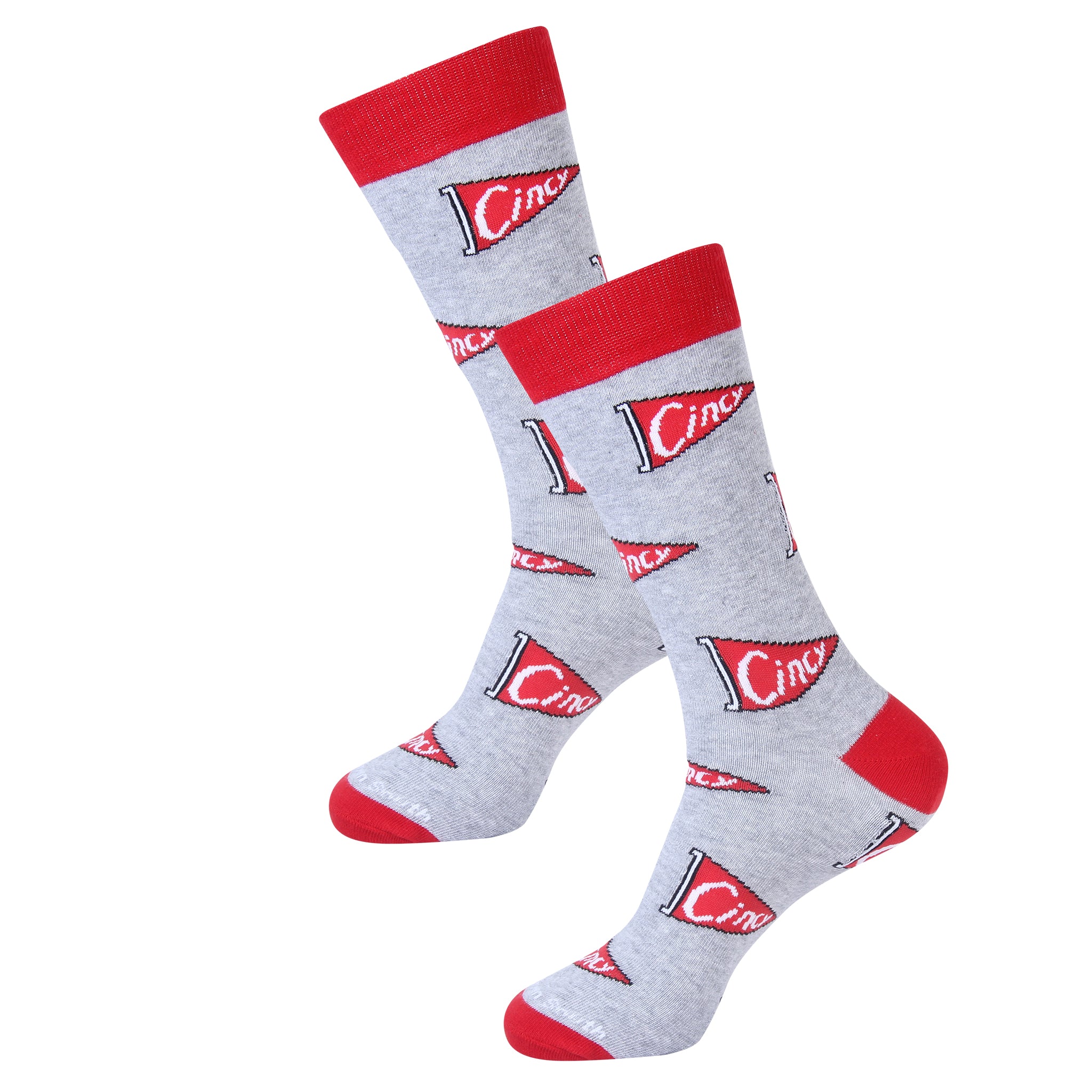 Cincy Pennant Socks