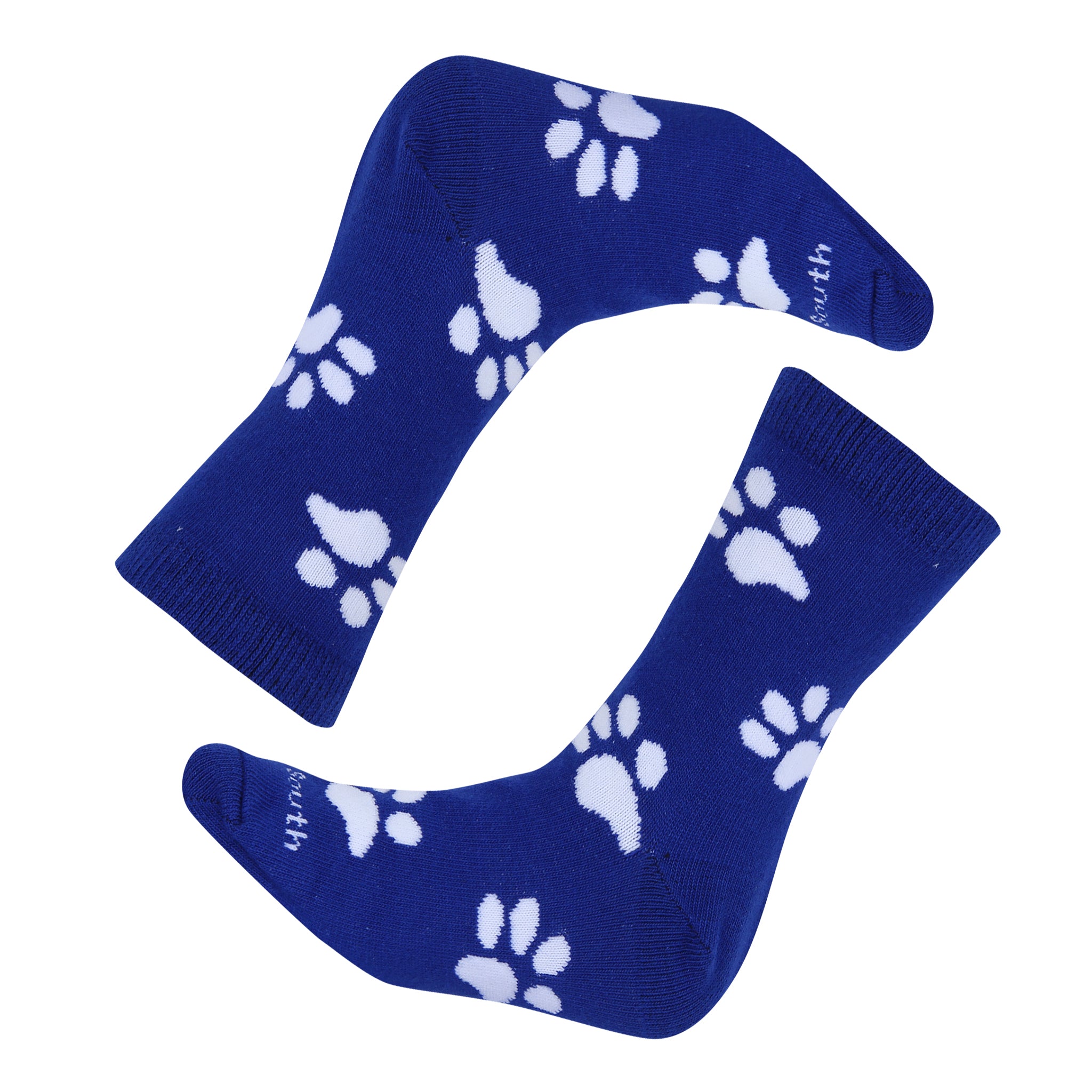 Kids Blue Wildcat Paw Socks - Barrel Down South