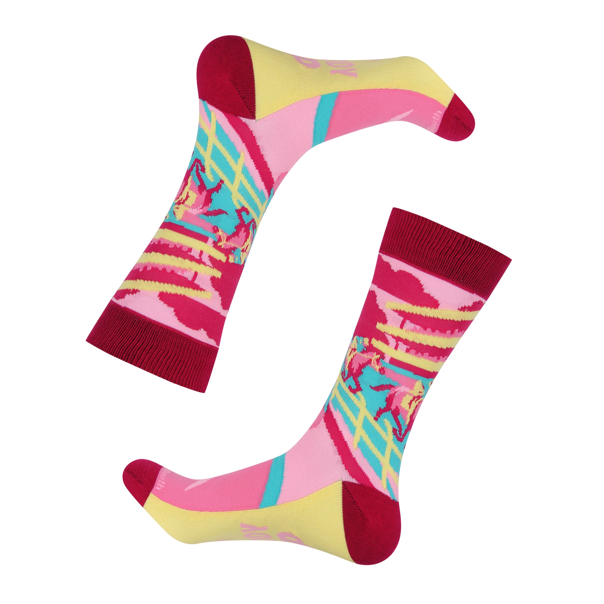 Giddy Up Derby Socks - Barrel Down South