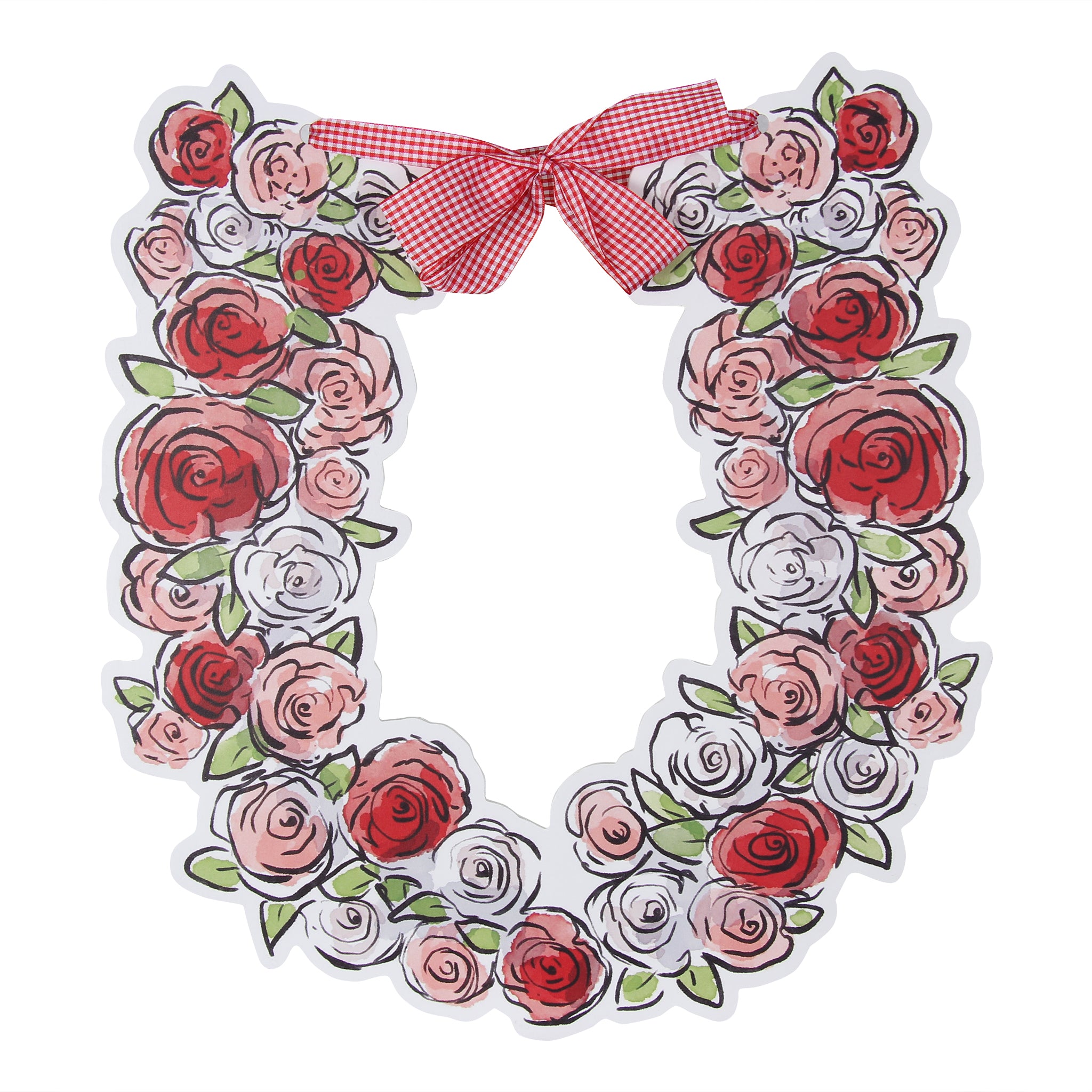 Horseshoe Roses Door Hanger - Barrel Down South