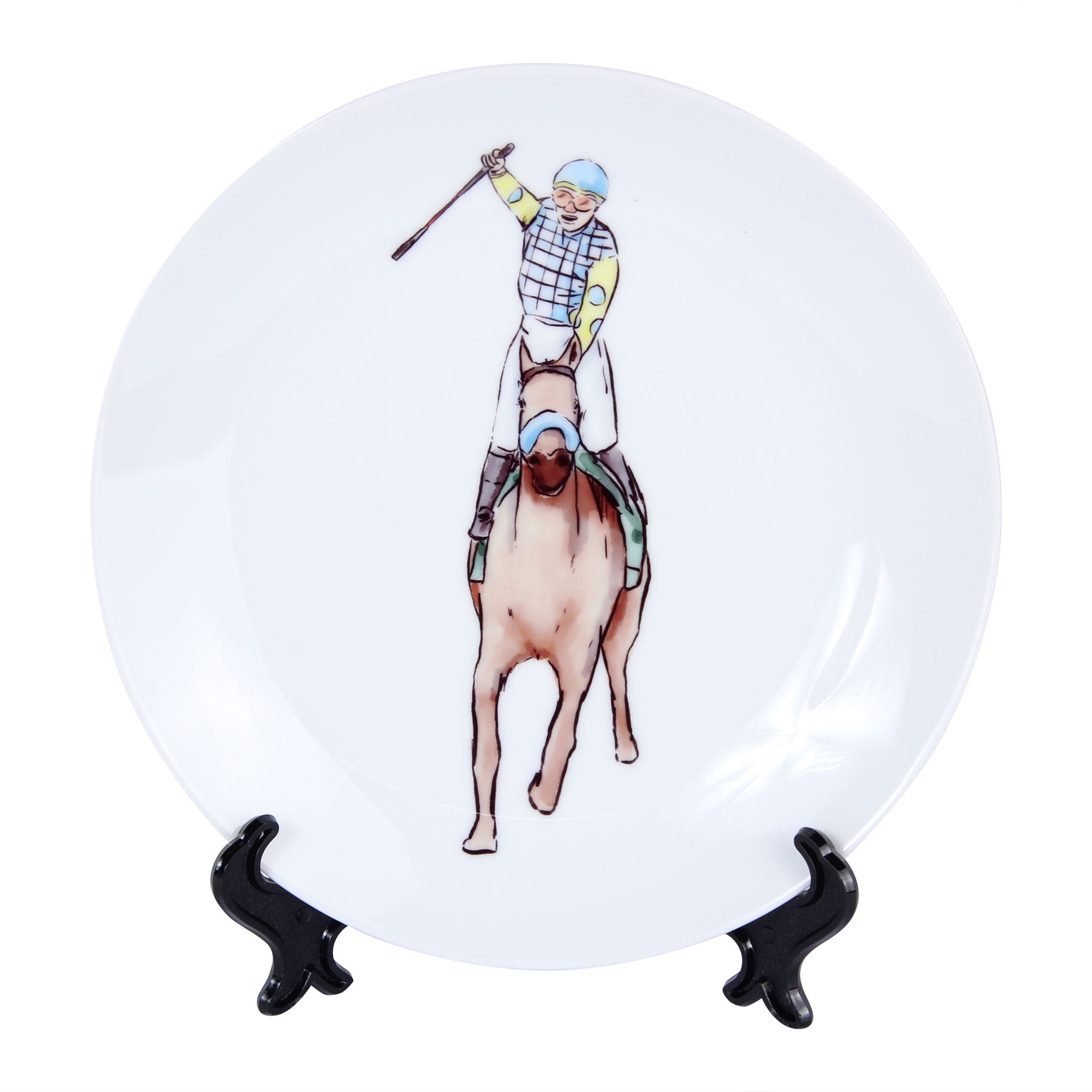 Hand in Air Cheering Plate - Barrel Down South