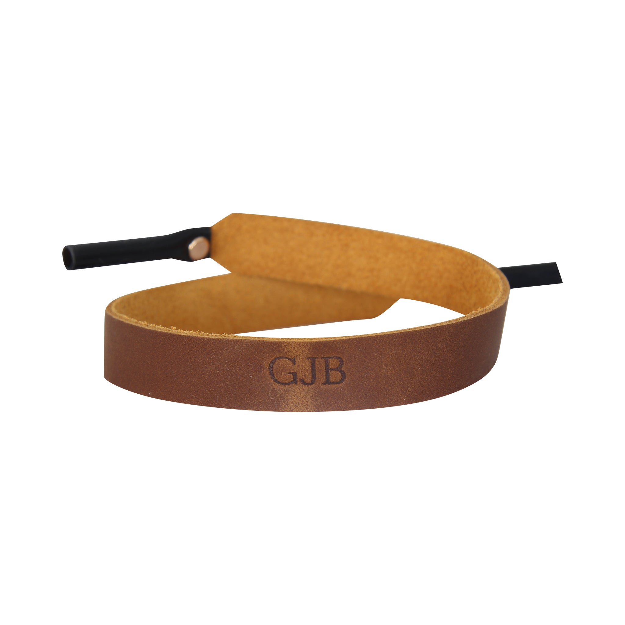 Custom Leather Glasses Strap - Barrel Down South