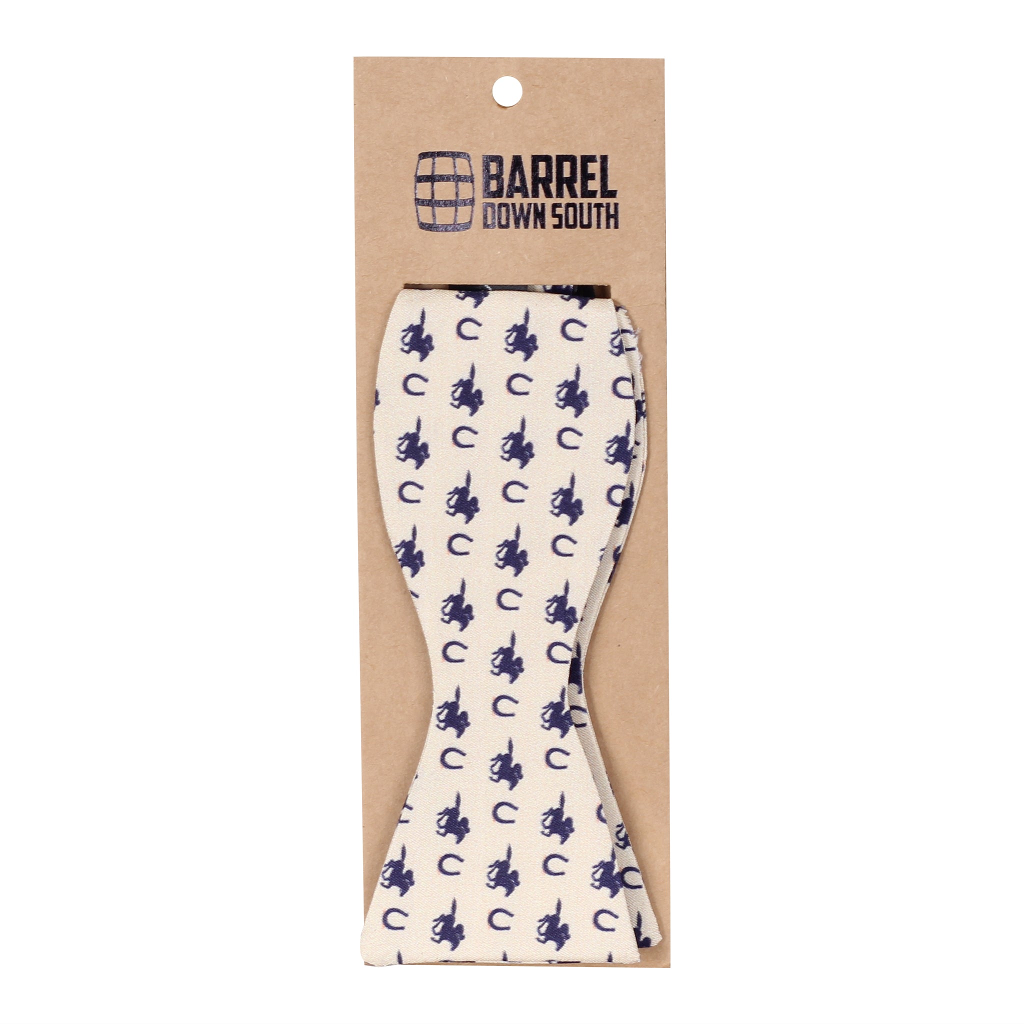 Race Horse and Horseshoe Pattern Bowtie - Barrel Down South