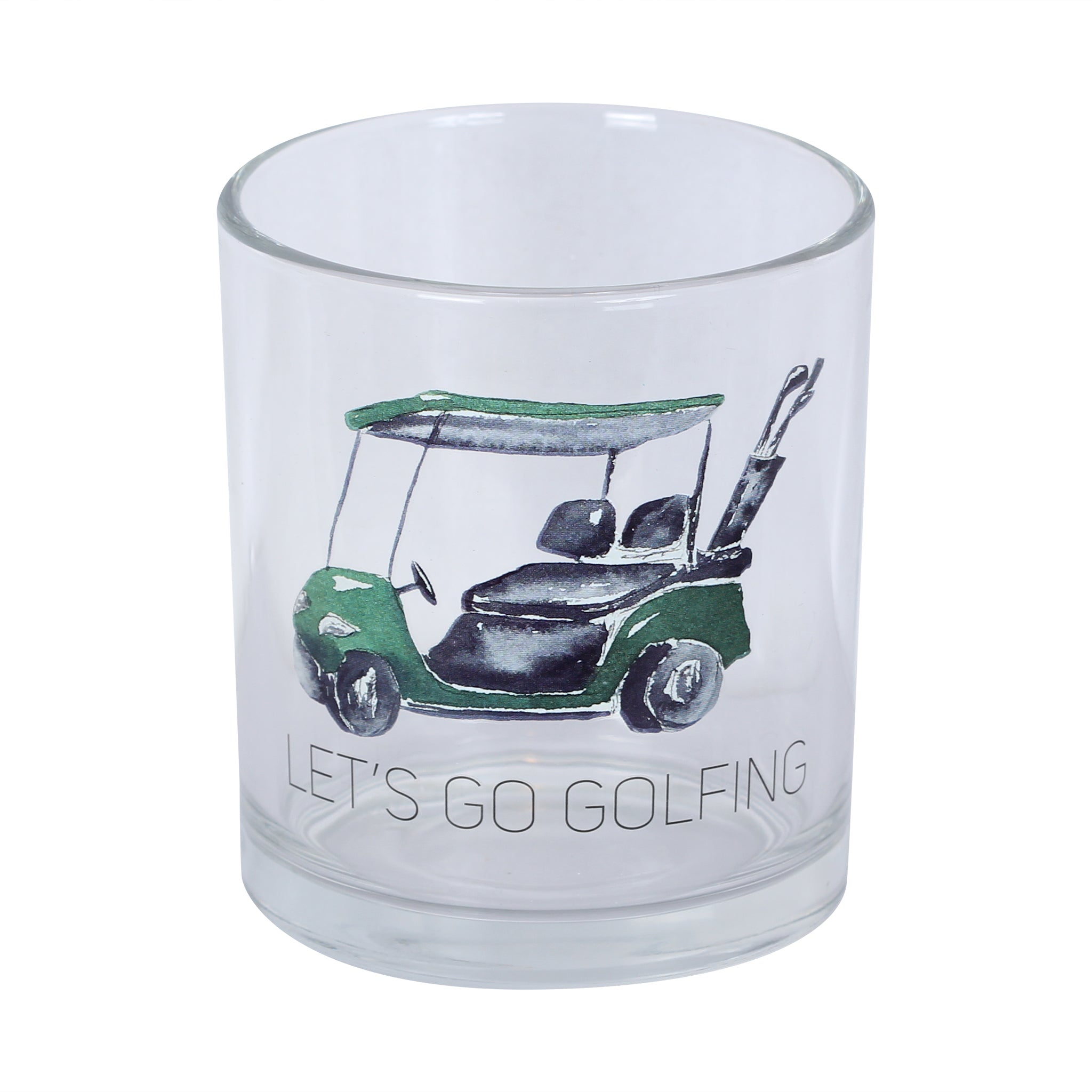 Let's Go Golfing Rocks Glass - Barrel Down South