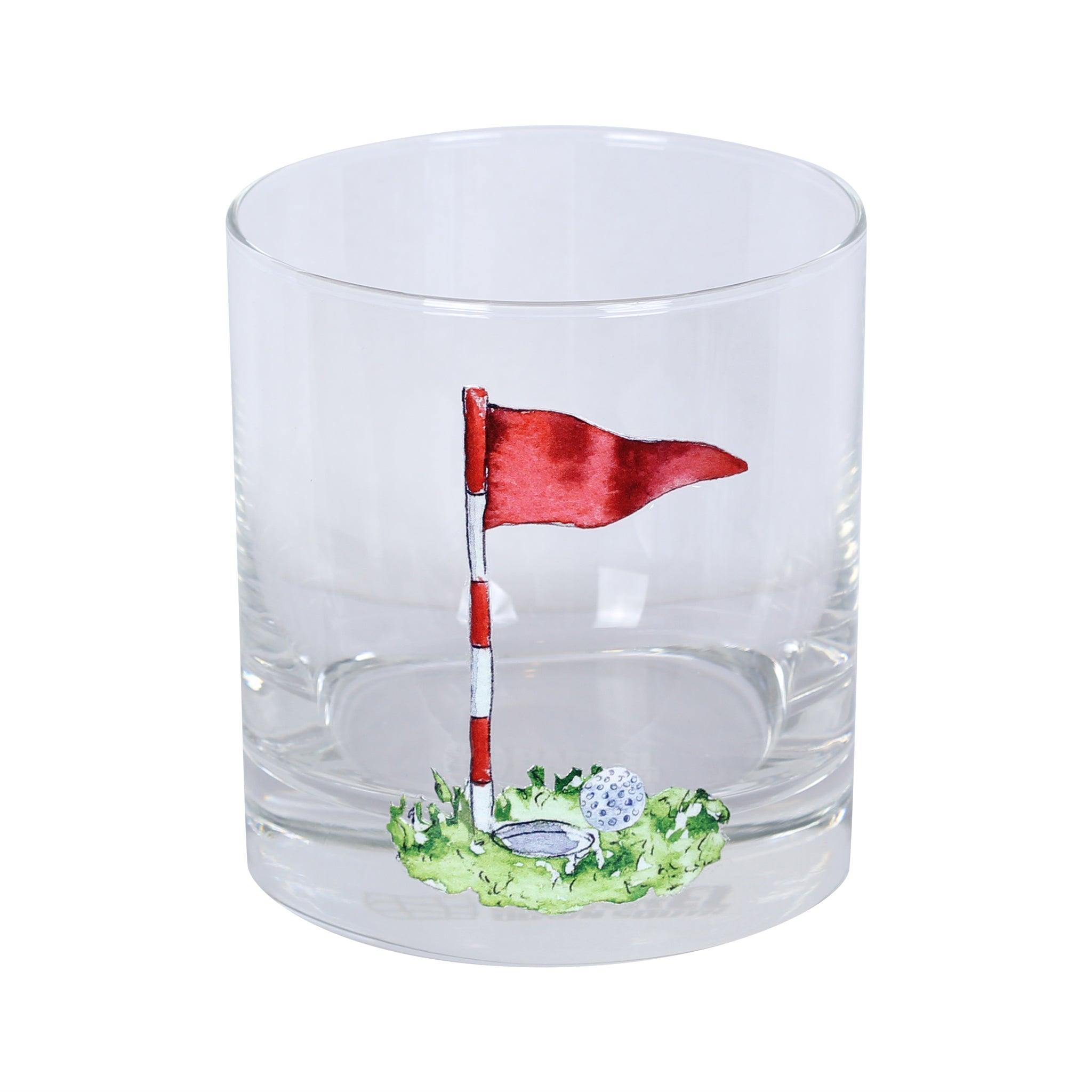 Golf Hole in One Rocks Glass - Barrel Down South