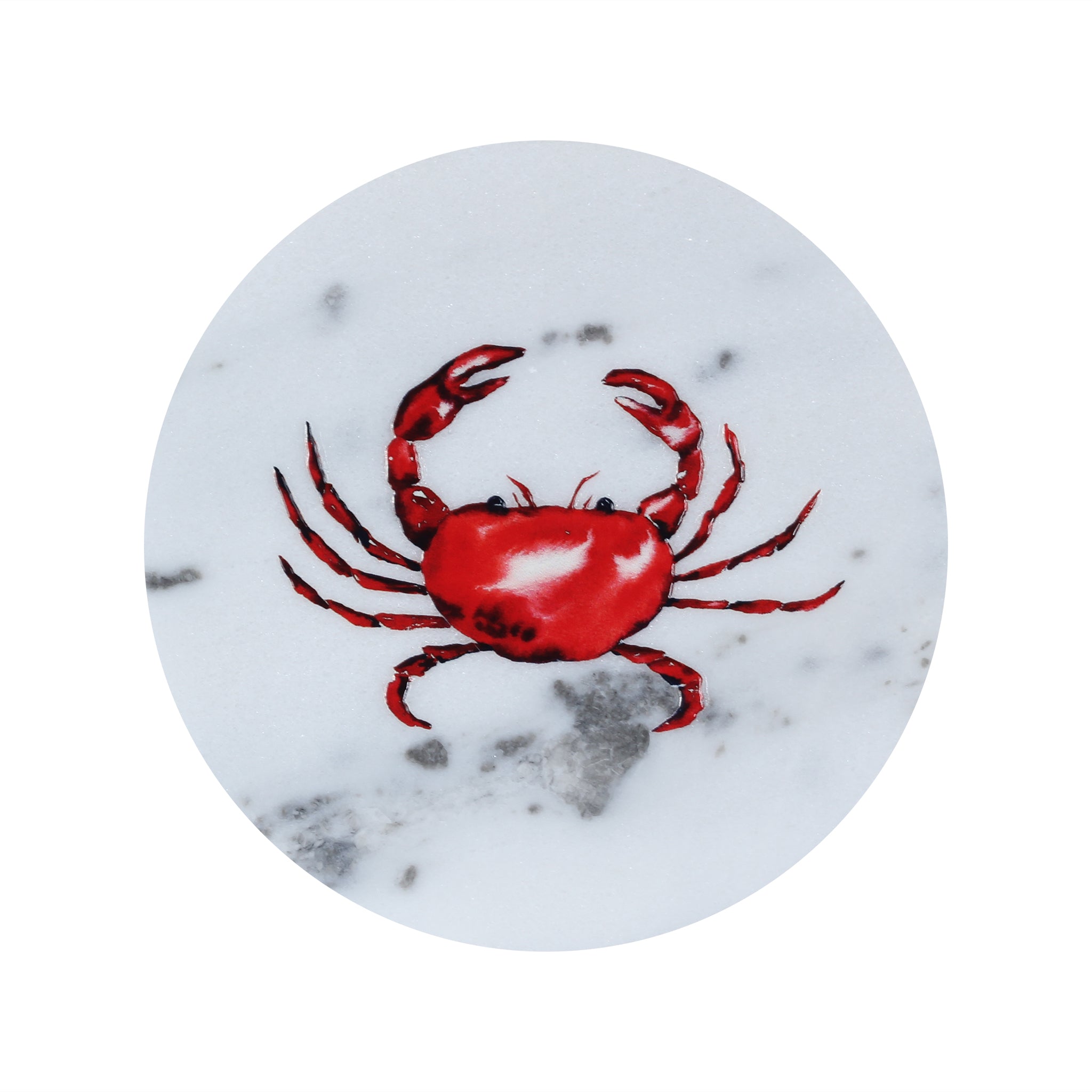 Crab Marble Coaster - Barrel Down South