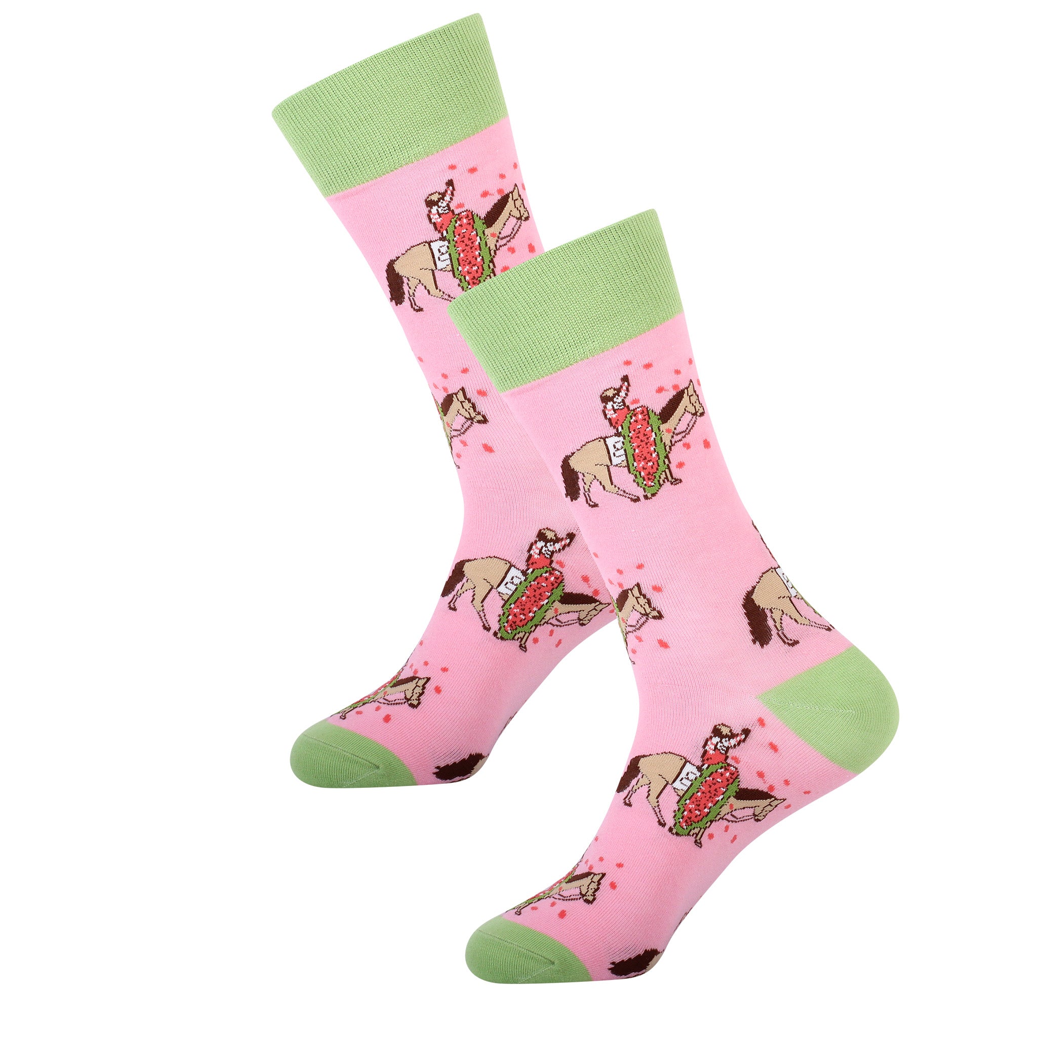 Blanket of Roses Derby Socks - Barrel Down South