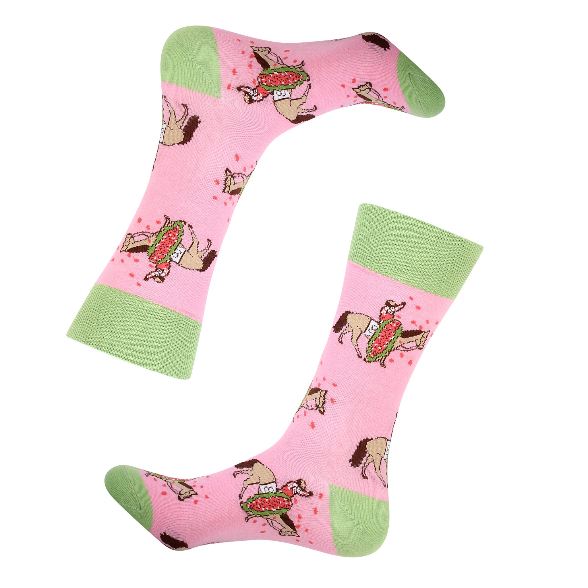 Blanket of Roses Derby Socks - Barrel Down South