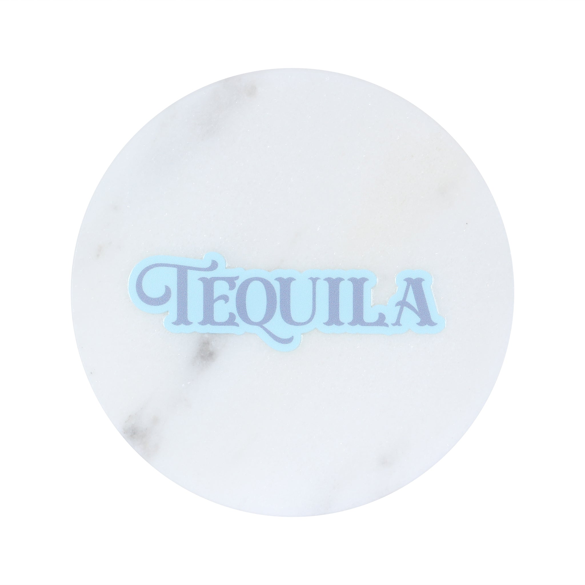 Tequila Word Marble Coaster - Barrel Down South