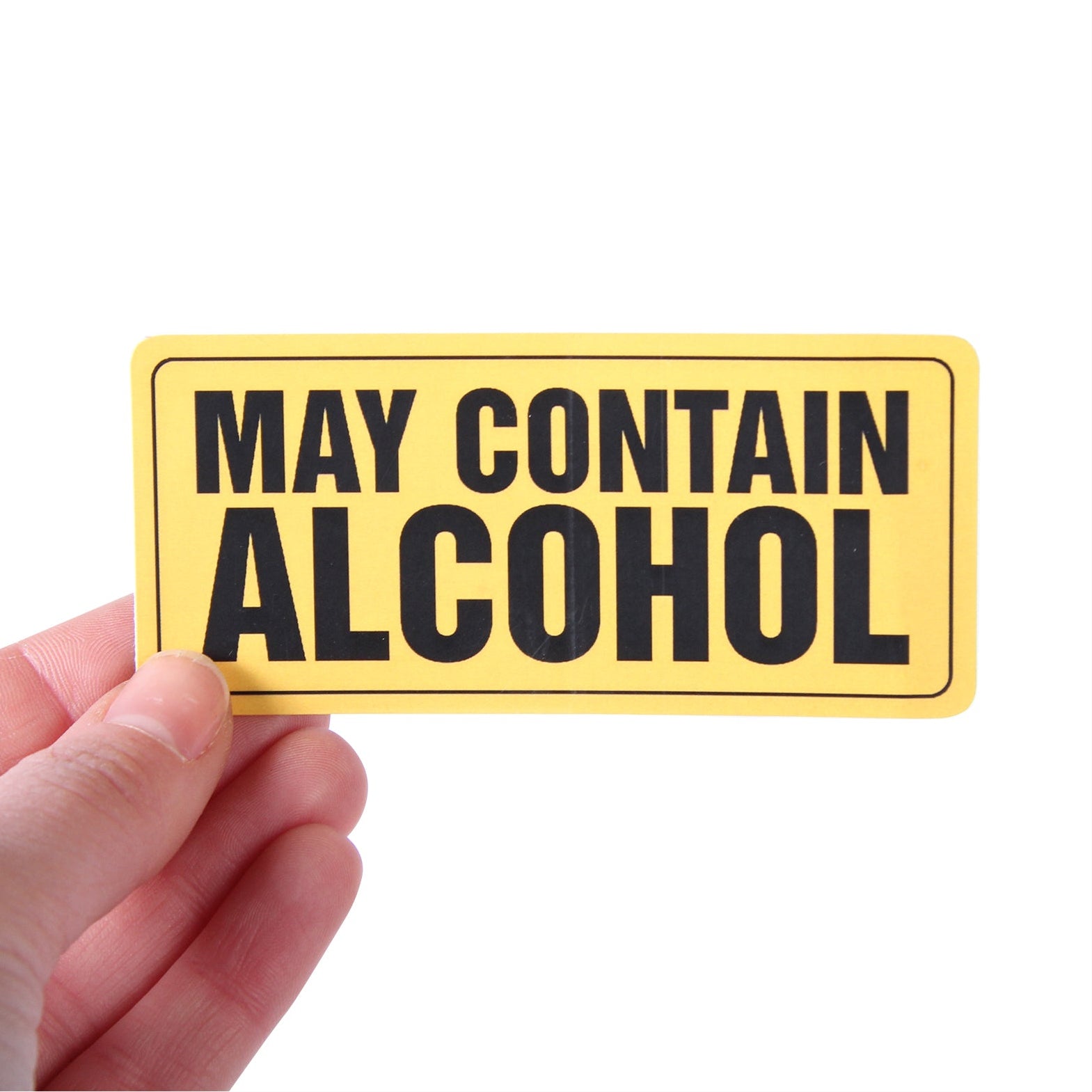 May Contain Alcohol Sticker - Barrel Down South