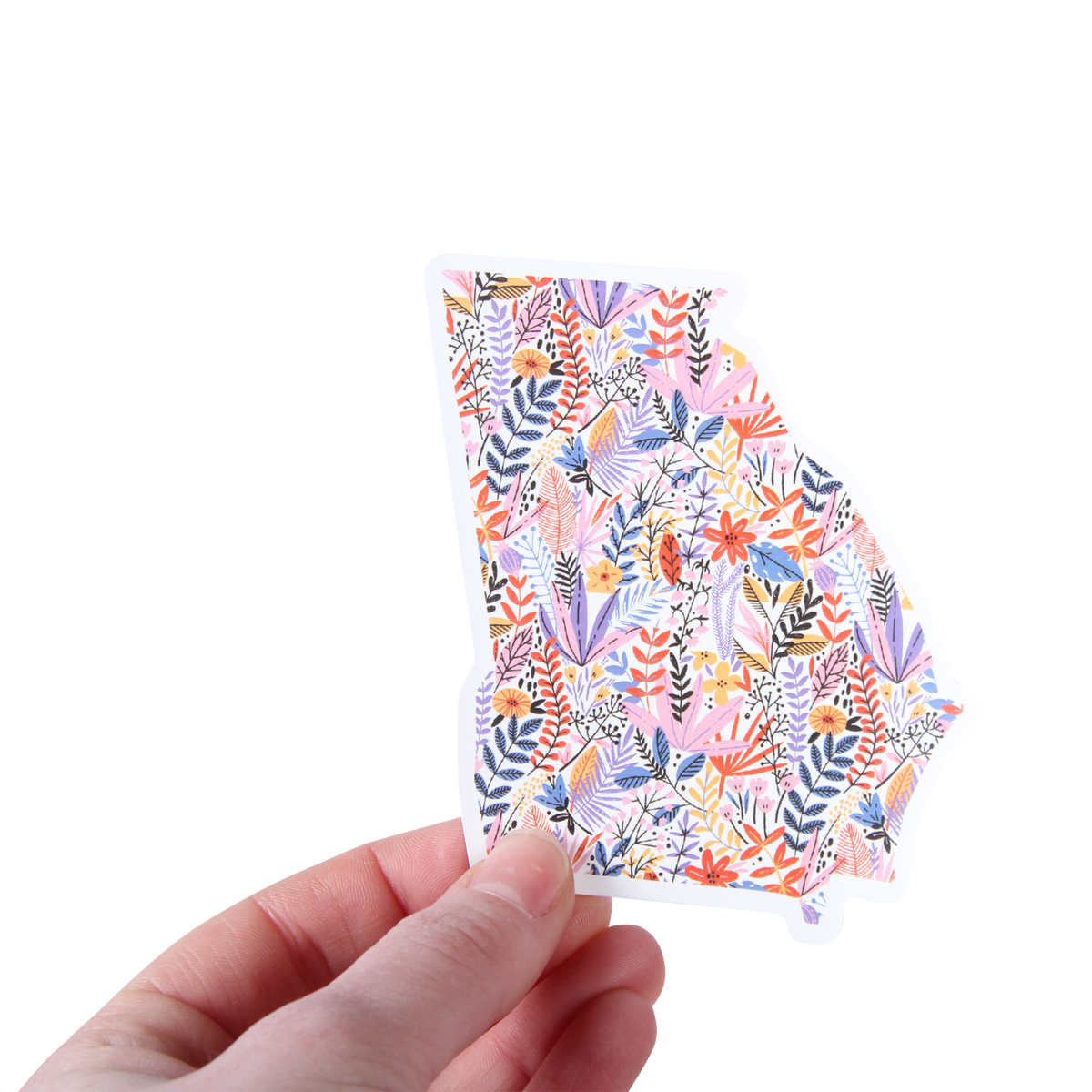 georgia-flower-floral-pattern-sticker-barrel-down-south
