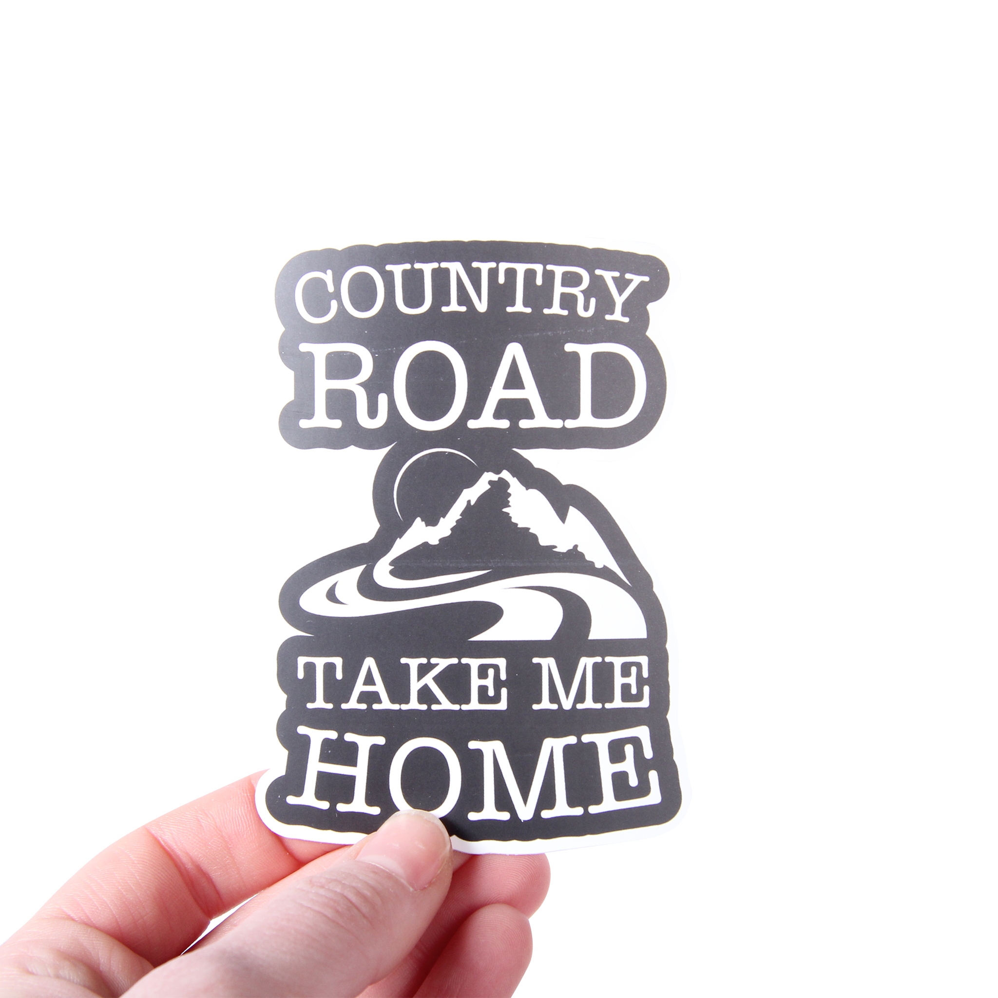 Country Roads Sticker - Barrel Down South