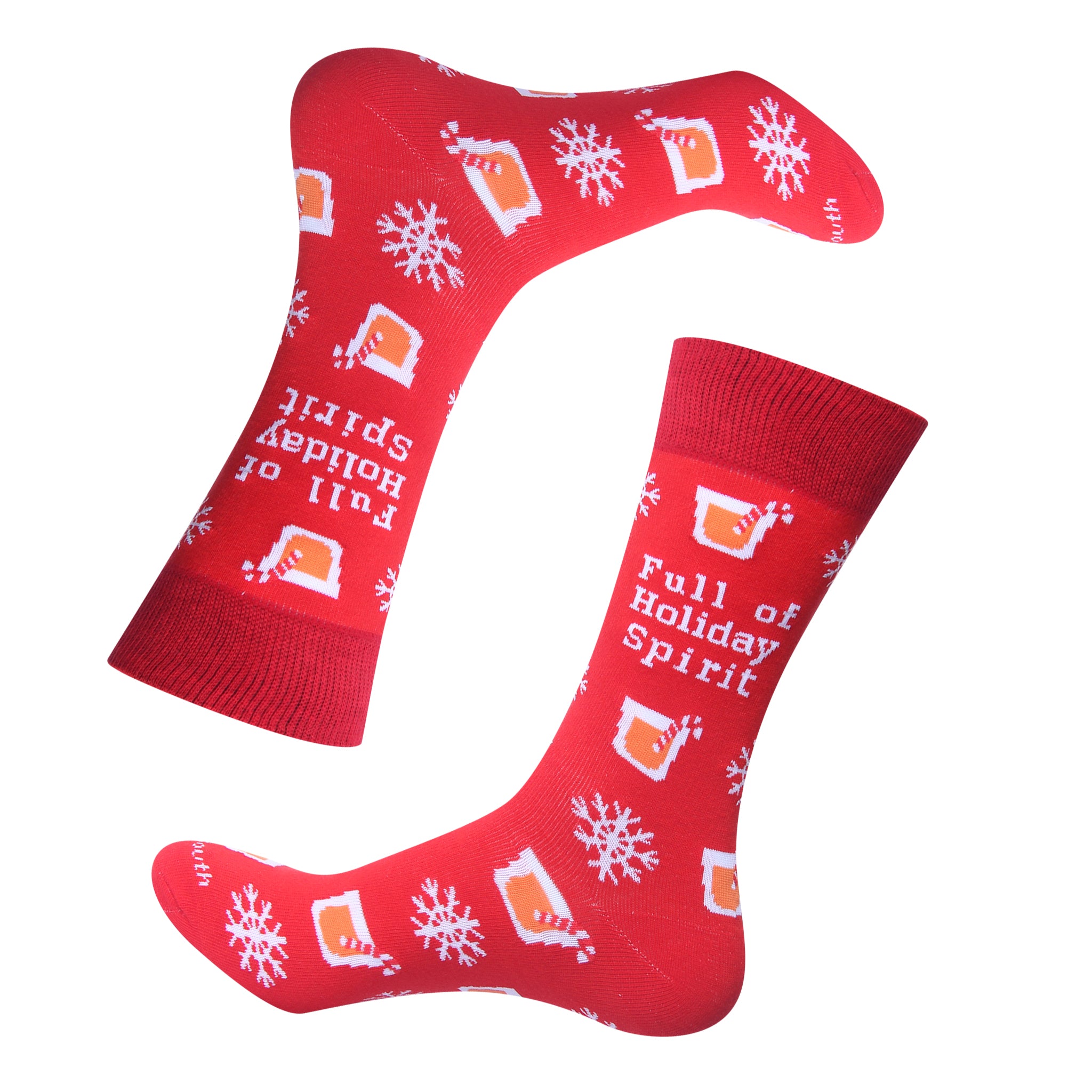 Full of Holiday Spirit Socks - Barrel Down South