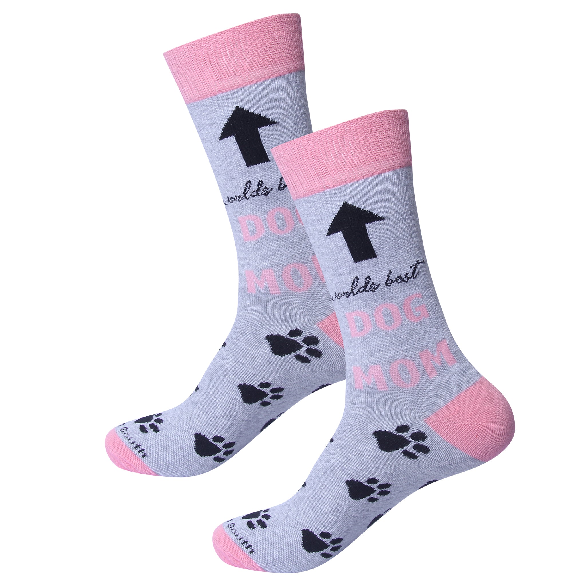 Worlds Best Dog Mom Socks - Barrel Down South