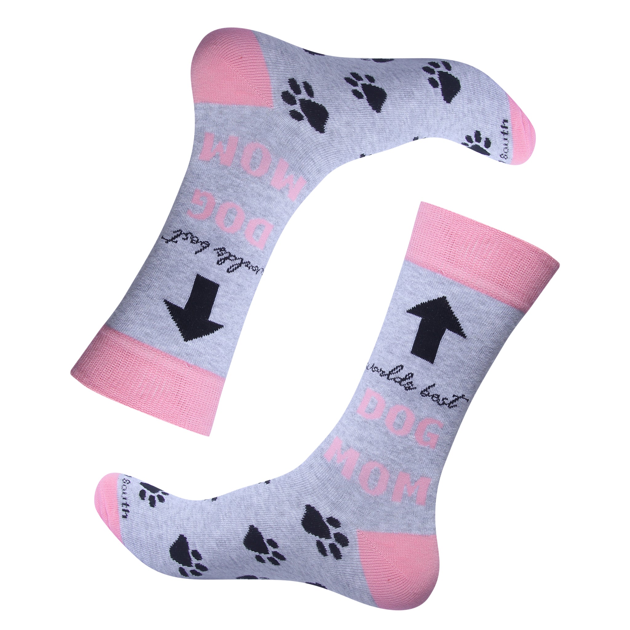 Worlds Best Dog Mom Socks - Barrel Down South