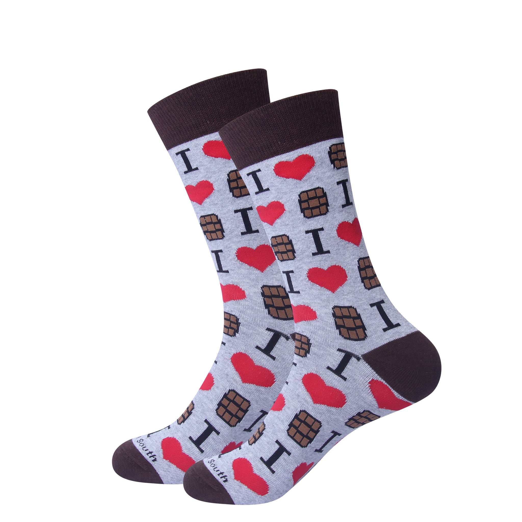 I Love Bourbon Socks - Barrel Down South