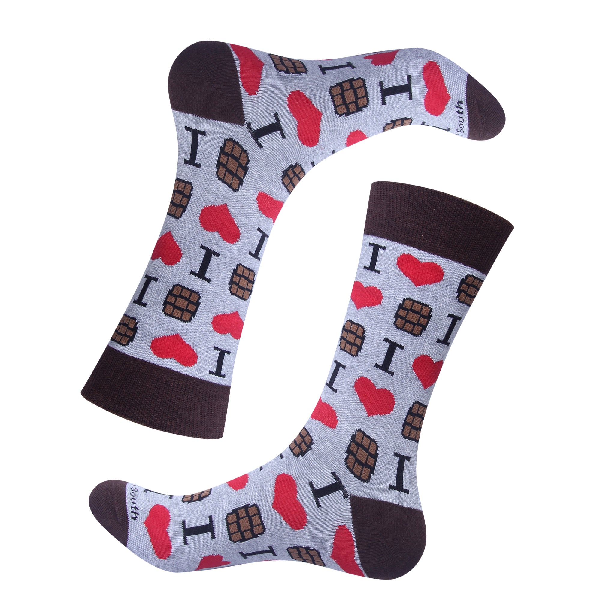 I Love Bourbon Socks - Barrel Down South