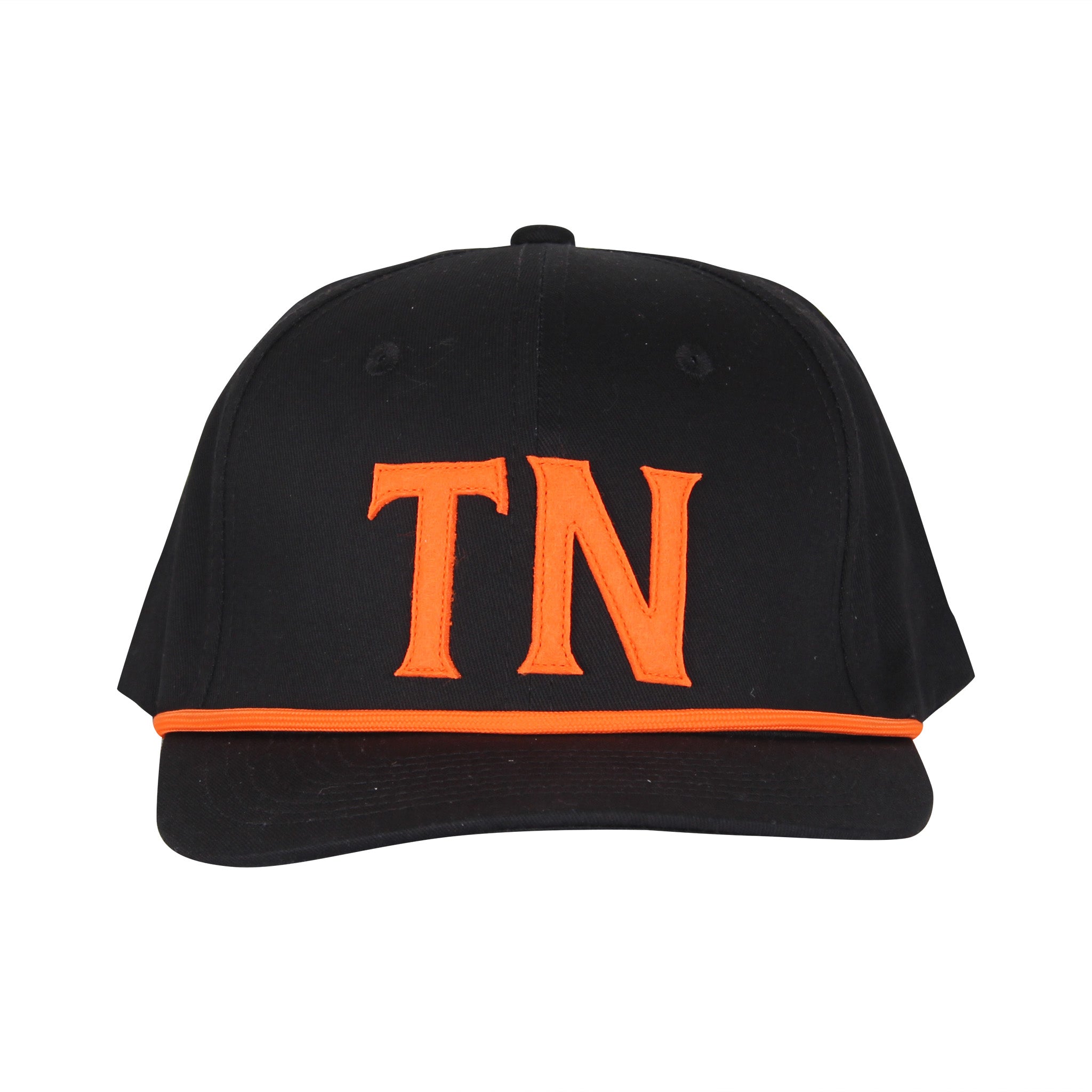 Black TN Sewn Felt Rope Hat - Barrel Down South