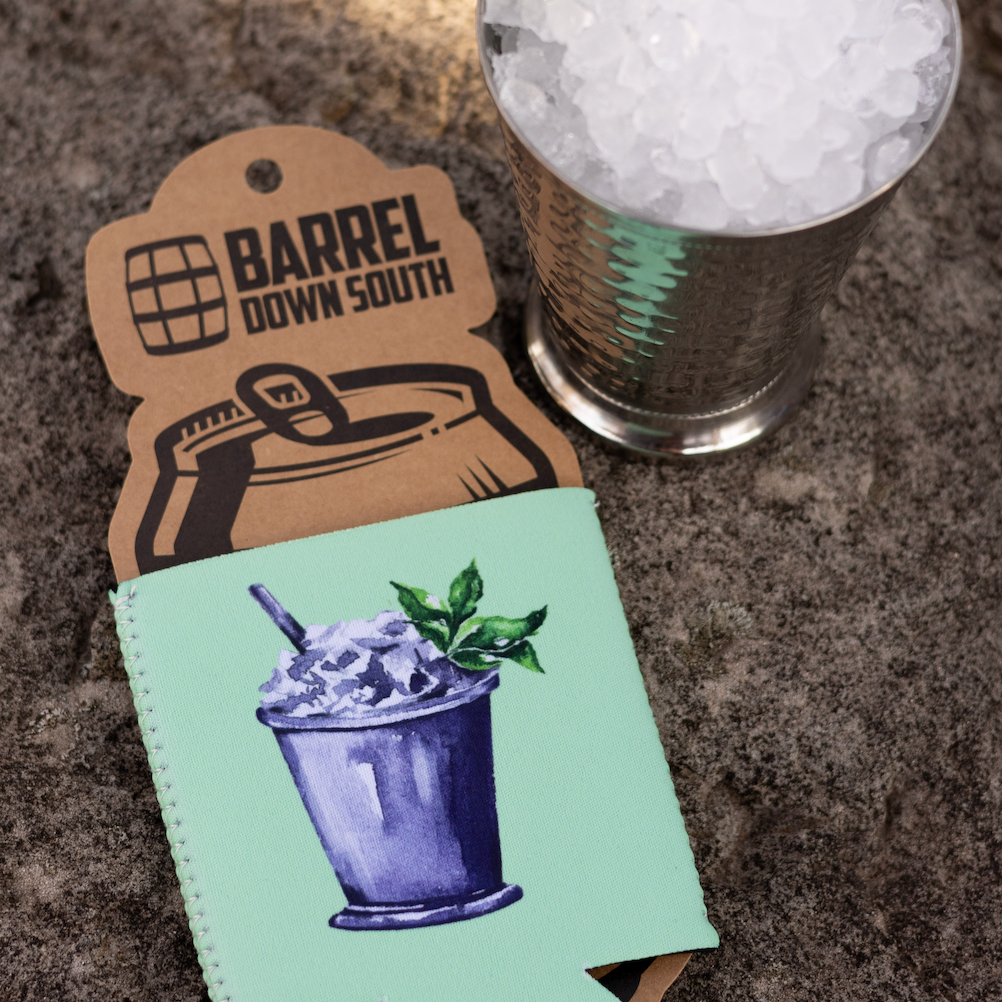 Mint Julep Can Cooler - Barrel Down South