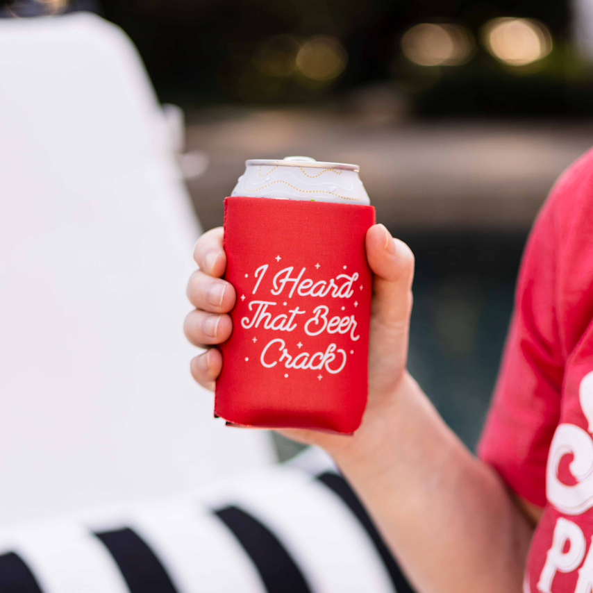 Heard That Beer Christmas Can Cooler - Barrel Down South