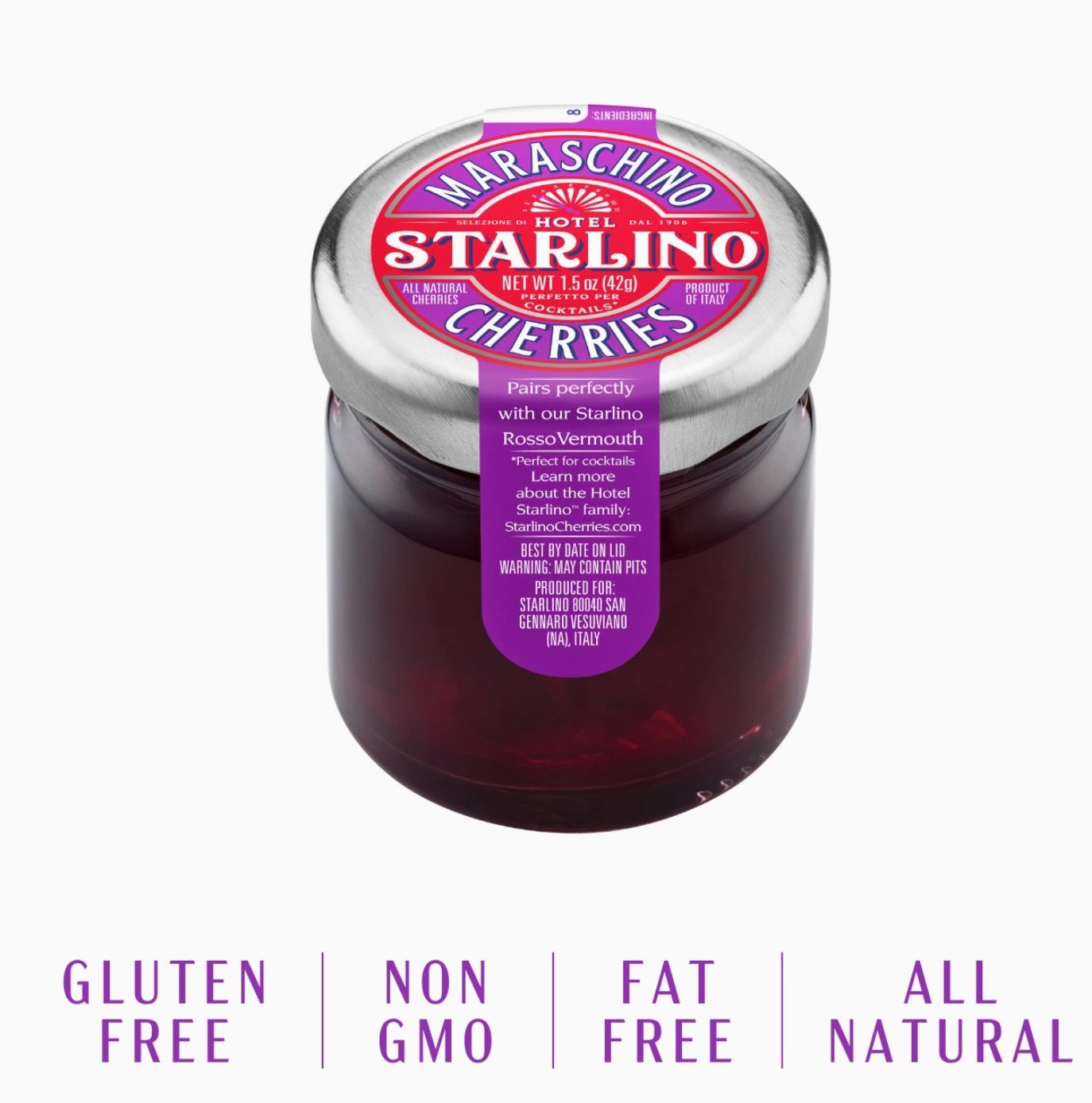 Maraschino Cherries Single Serving - Barrel Down South